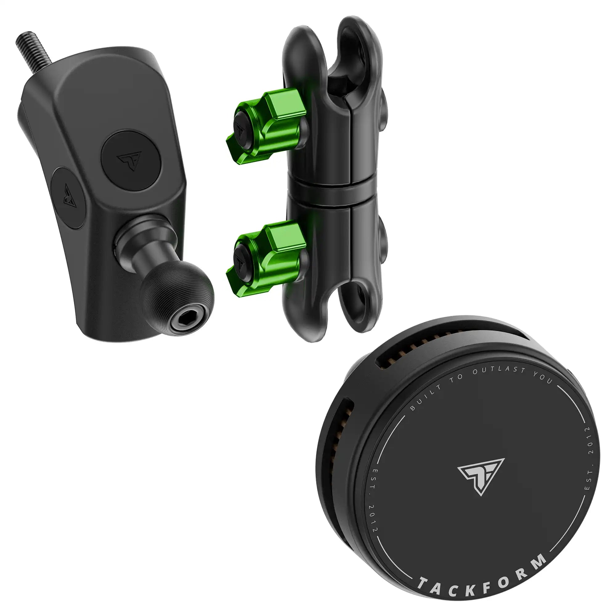 2024-2026 Jeep JL, Gladiator, and 4XE LINK™ Grab Handle Mount With Qi2/MagSafe Charging and Cooling Phone Holder | 3.5" Arm