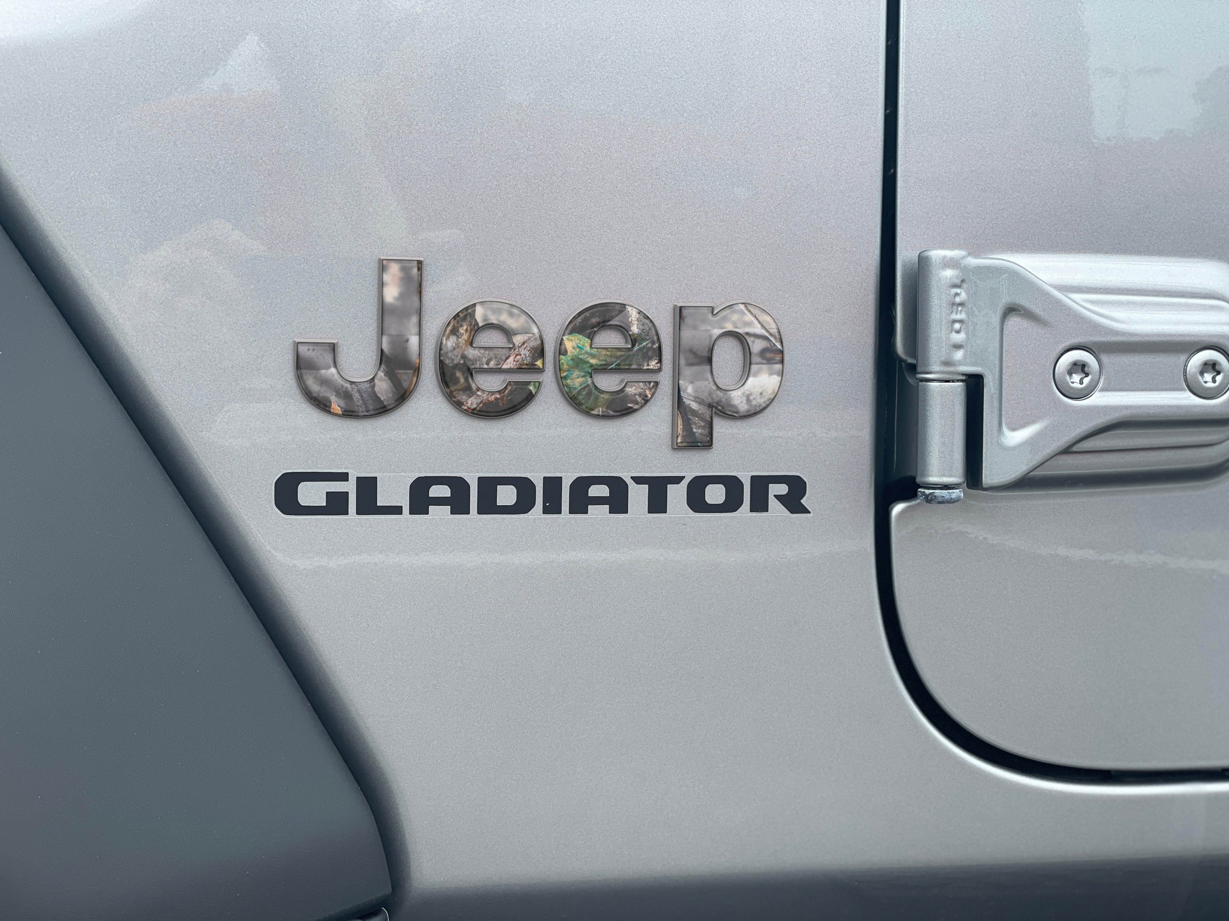 Driver & Passenger Side Emblem Overlays Fits 2019-2026 Jeep Gladiator