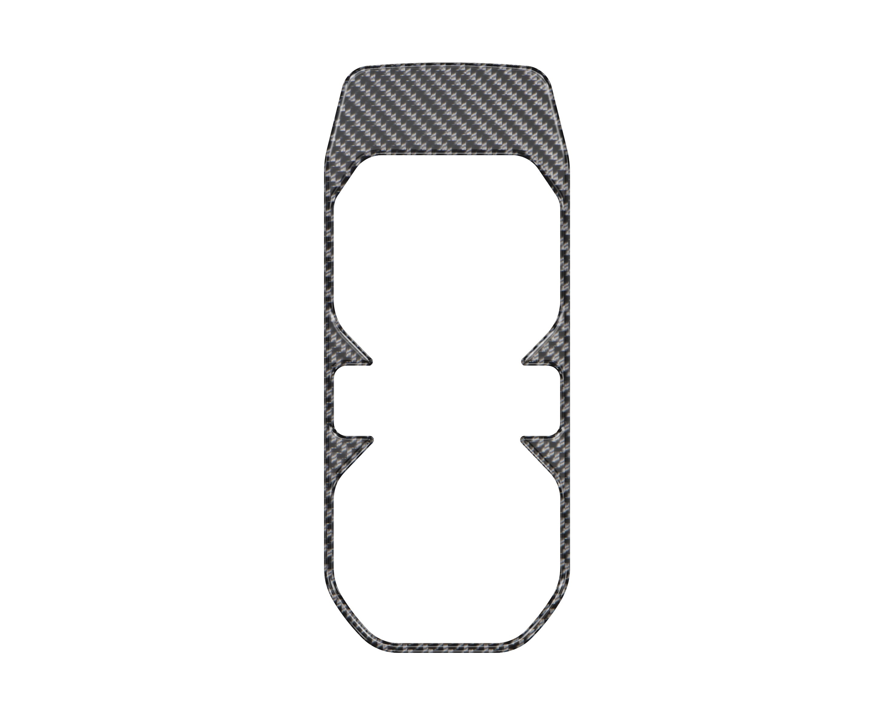 Cup Holder Accent Overlay Fits 2019-2026 Jeep Gladiator