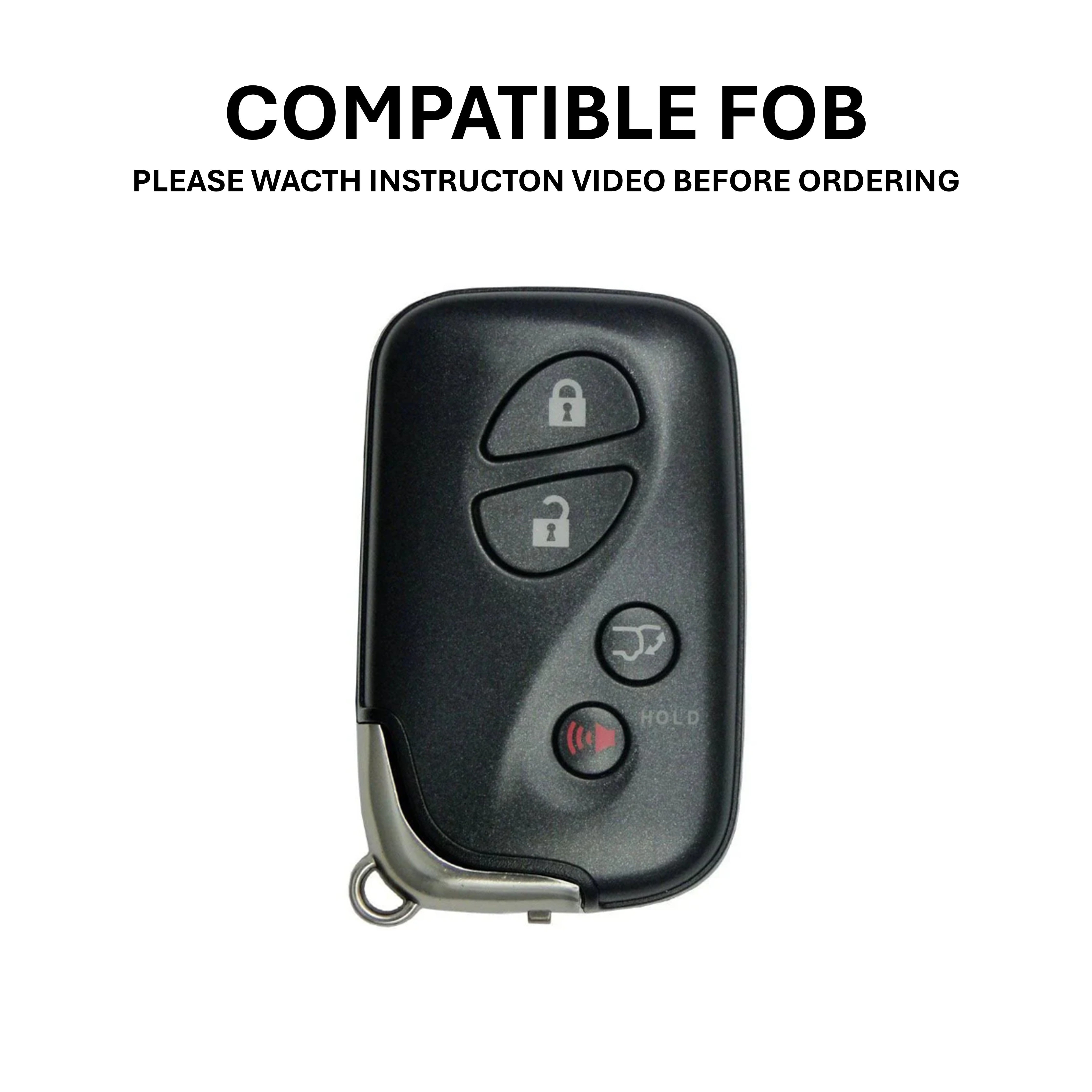 Injection Fob IF015 (For 2010-2019 5th Gen 4Runner LIMITED) - BLACK