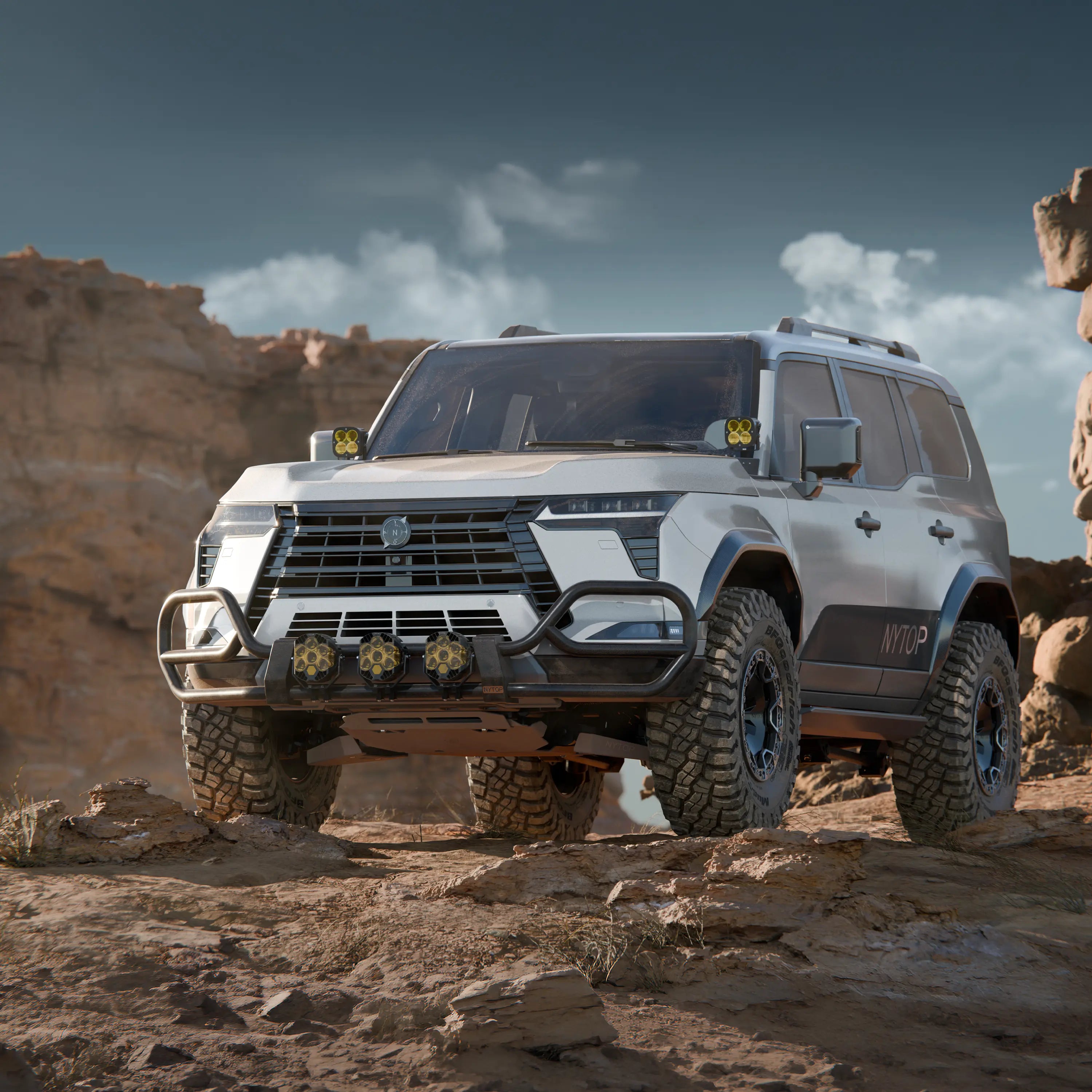 NYTOP Front Bull Bar For 2024-Current Lexus GX550