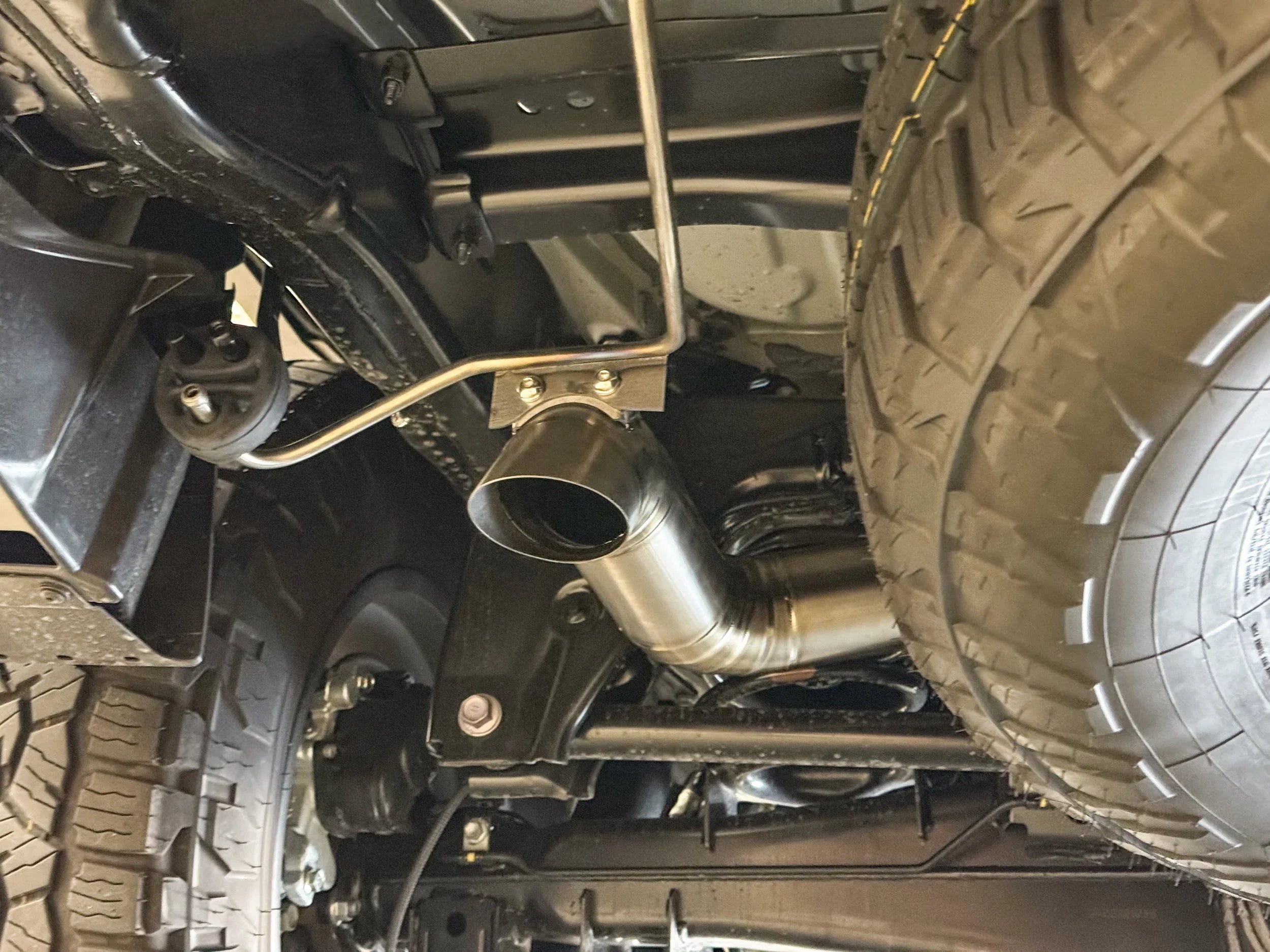 NYTOP Titanium Axle Dump Exhaust For 2024-Current Lexus GX550/Toyota Land Cruiser