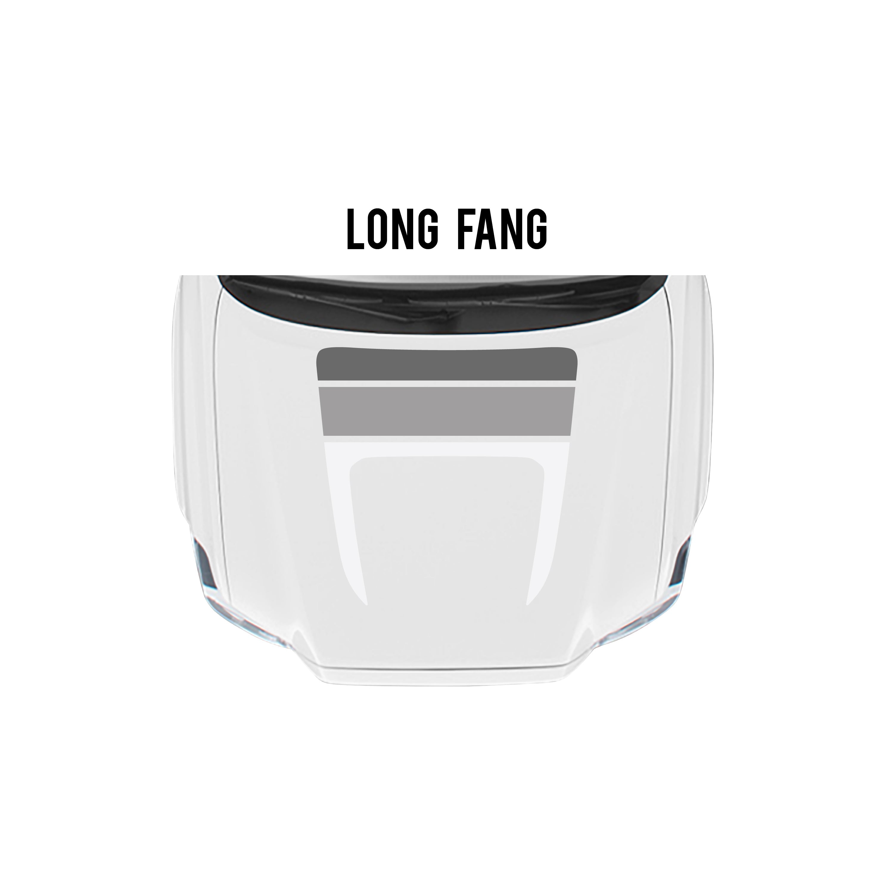 2016-23  Sport/Pro Checkered Hood Stamp For Tacoma