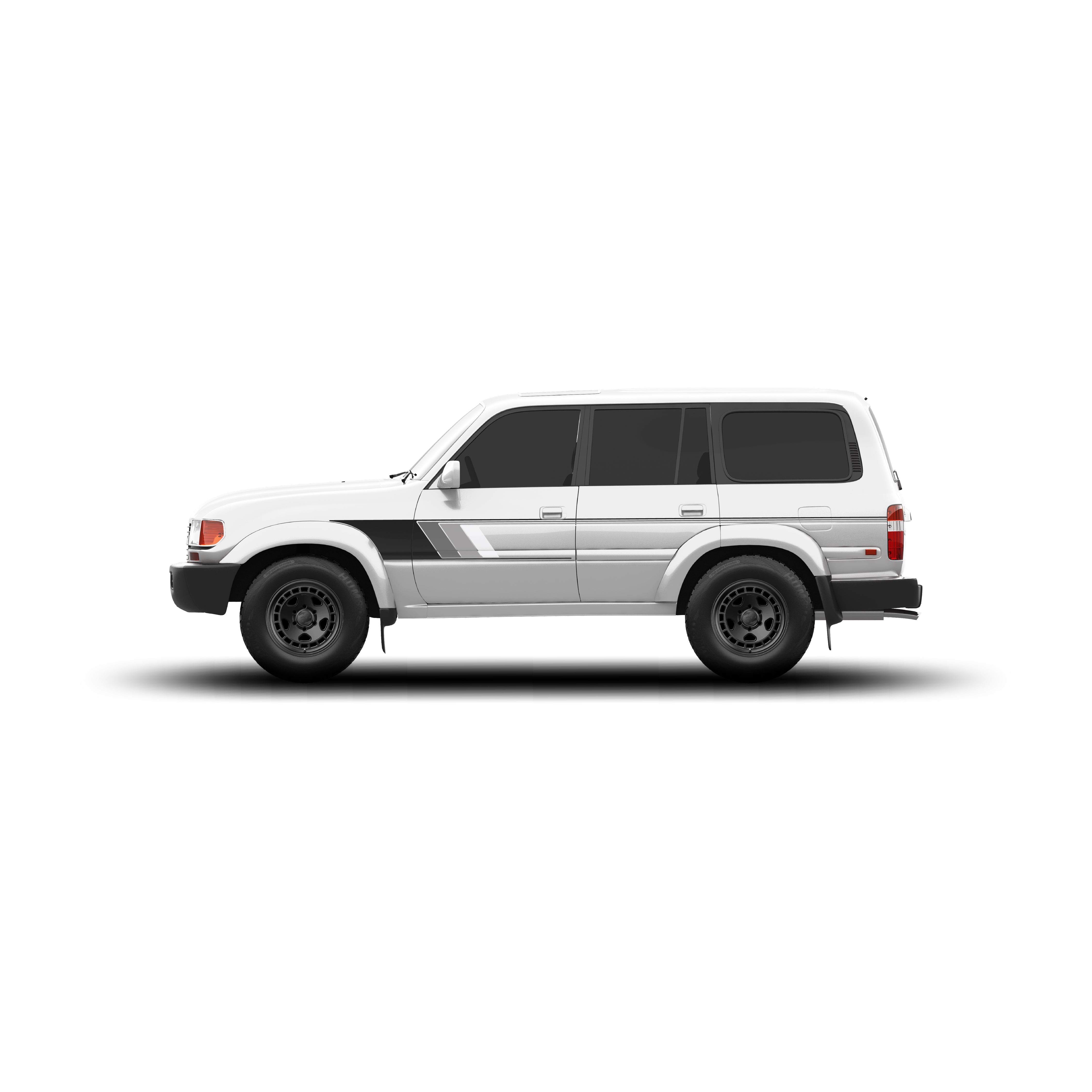 Retro Stripes For 80 Series Land Cruiser