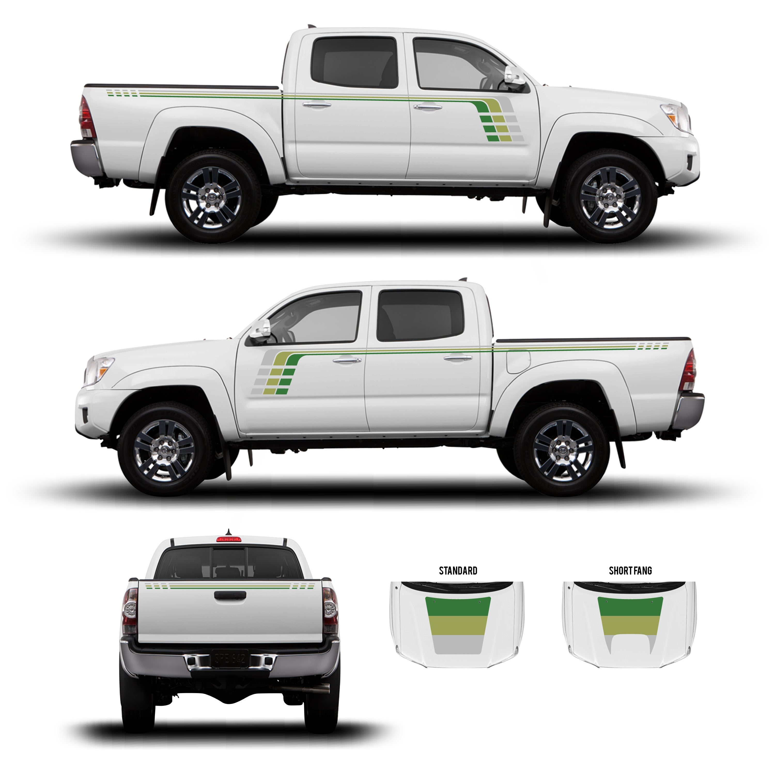 2005-15  Checkered Stripe Kit For Tacoma