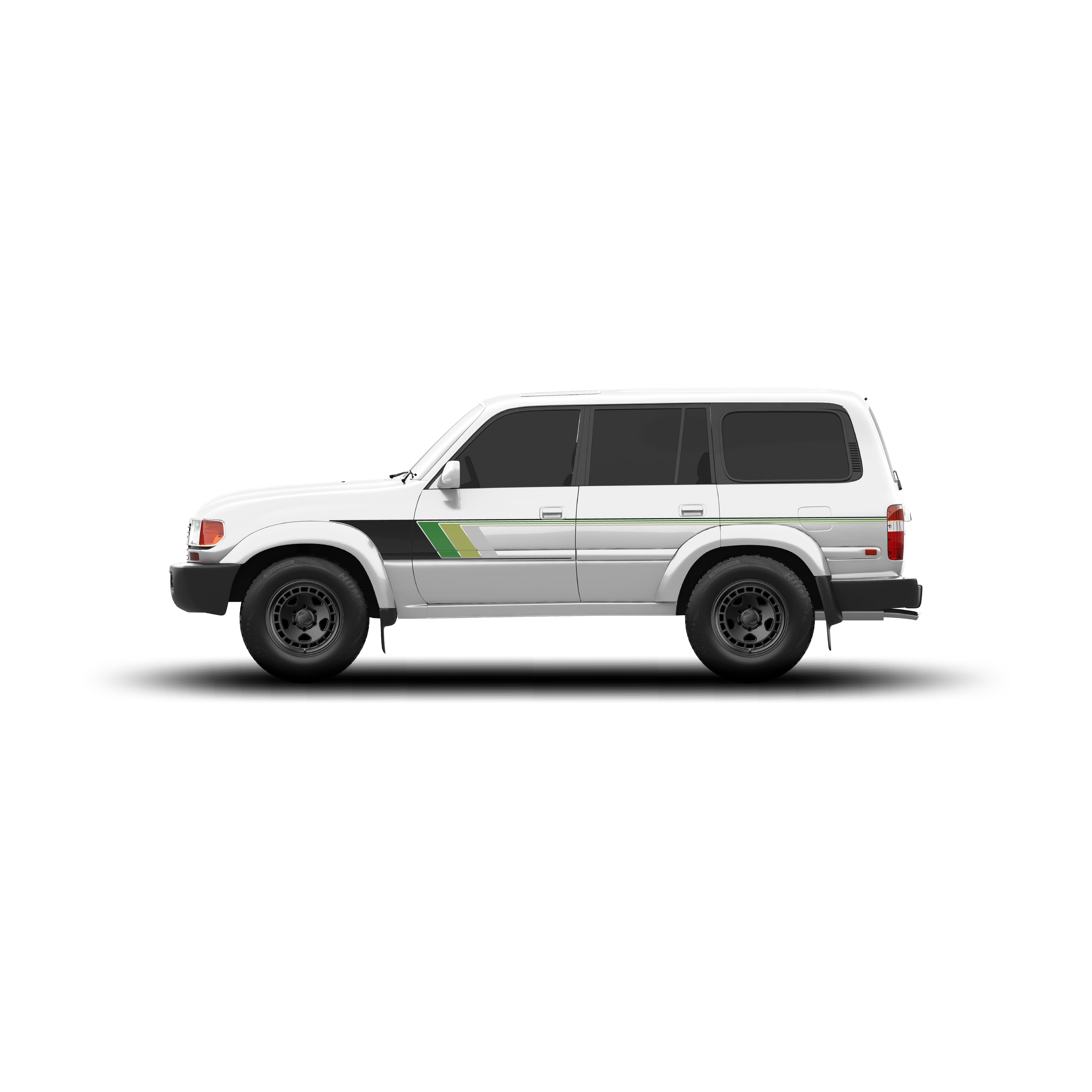 Retro Stripes For 80 Series Land Cruiser
