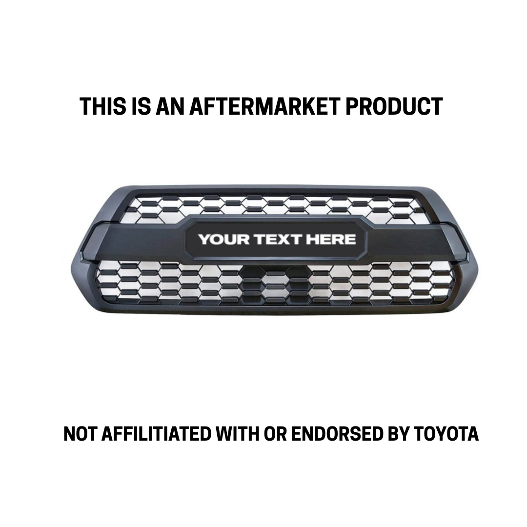 Custom Pro Style Front Grille for Tacoma (16-23)
