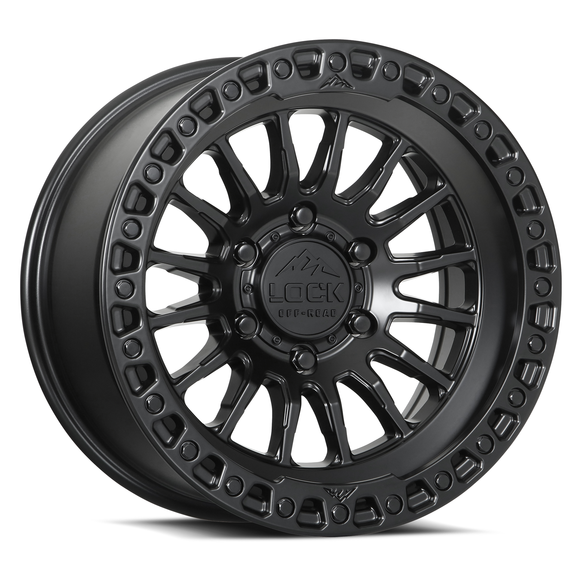 GRIT- MATTE BLACK W MATTE BLACK RING