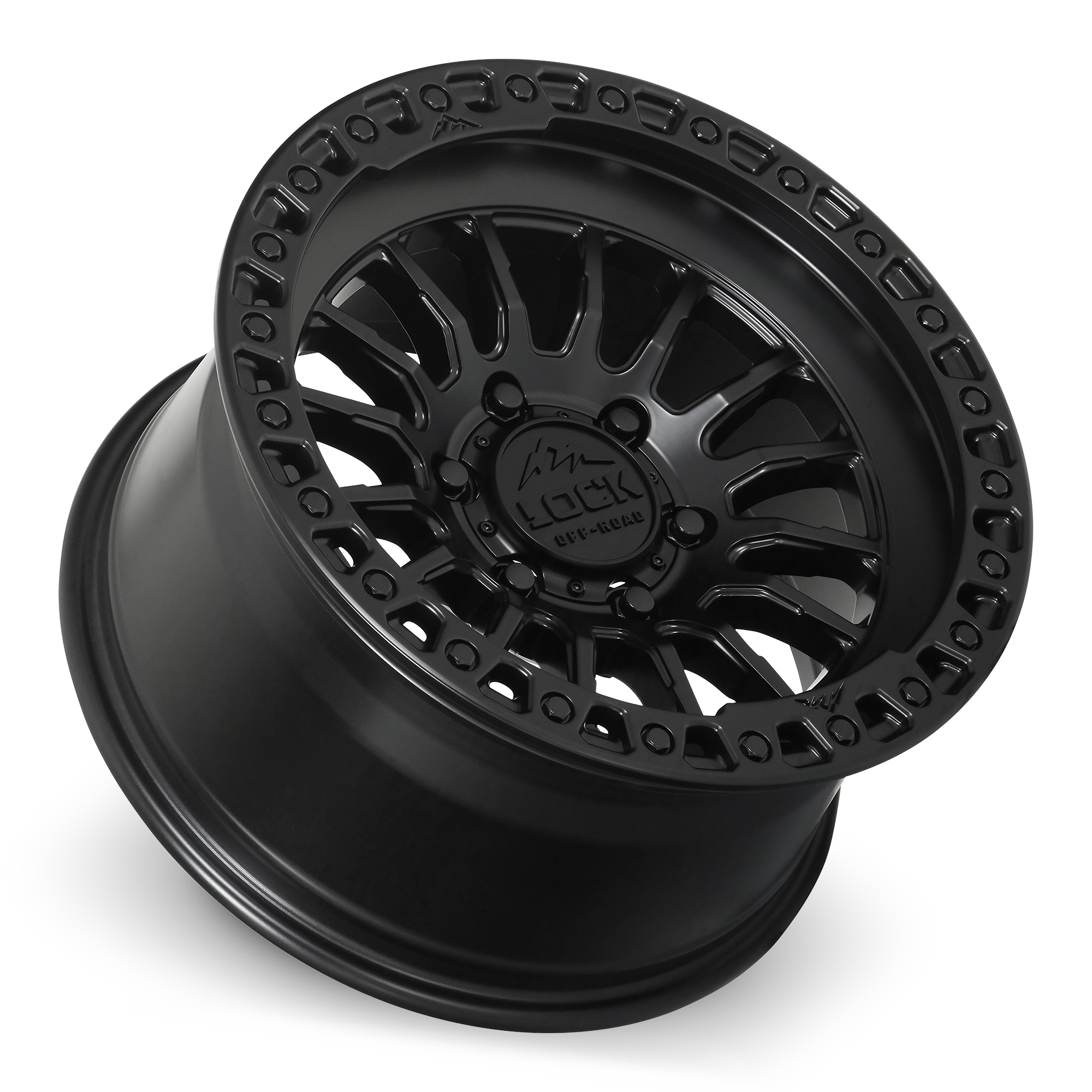 GRIT- MATTE BLACK W MATTE BLACK RING