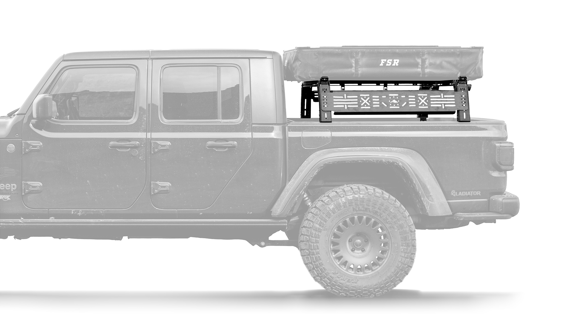 Jeep Gladiator Mid Height PAK System Bed Rack