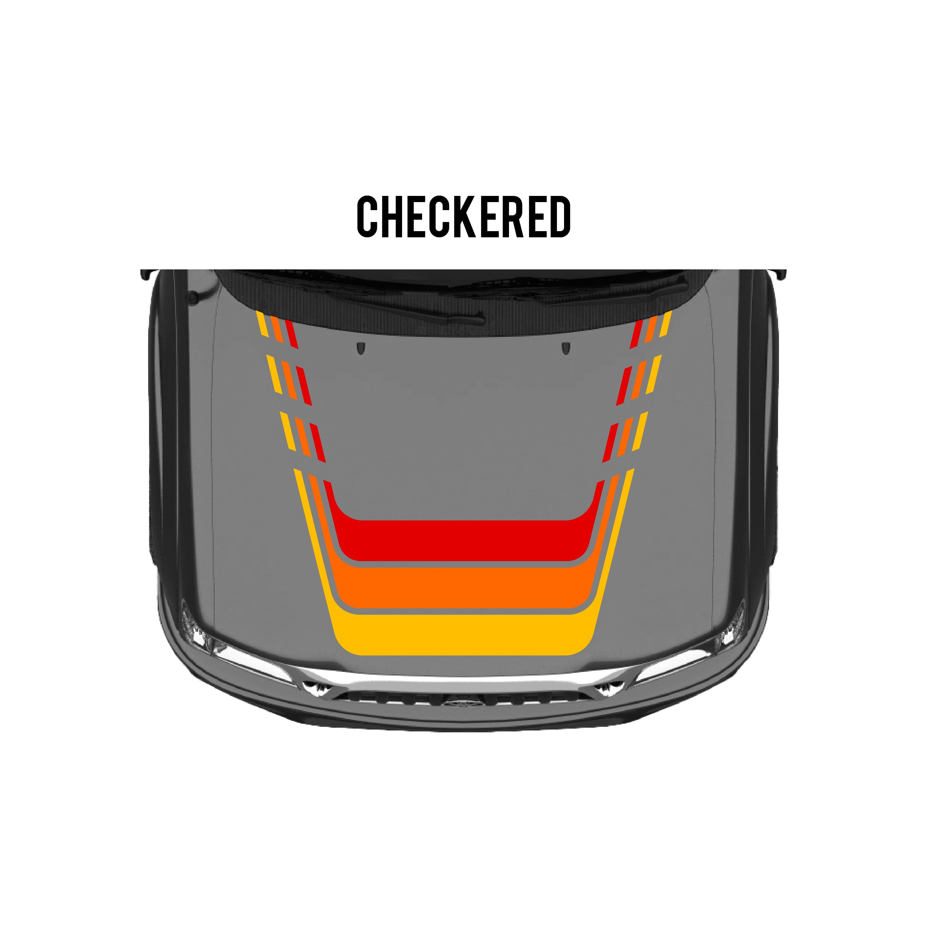 2001-04  Checkered Stripe Kit For Tacoma