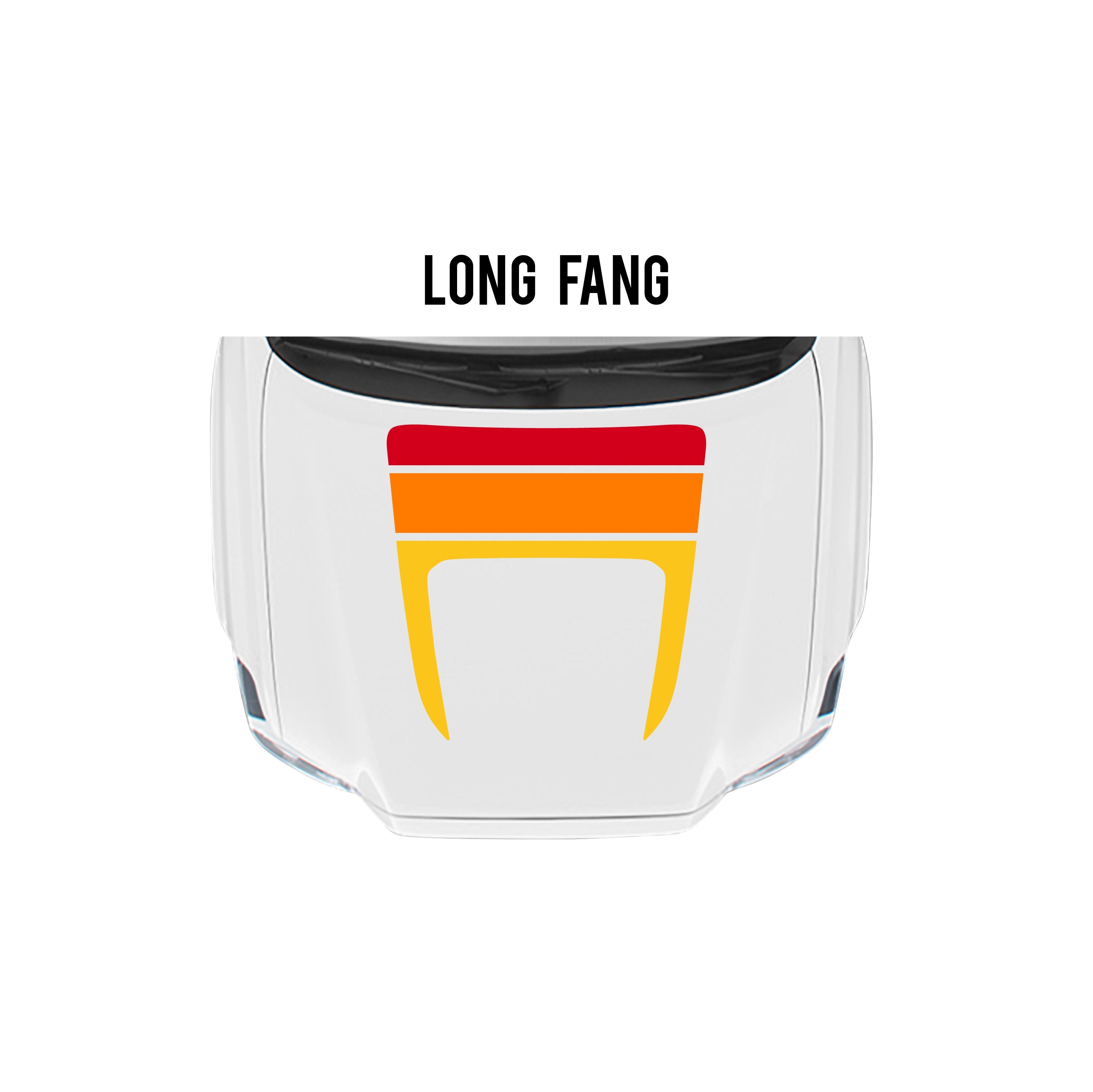 2016-23  Sport/Pro Checkered Hood Stamp For Tacoma