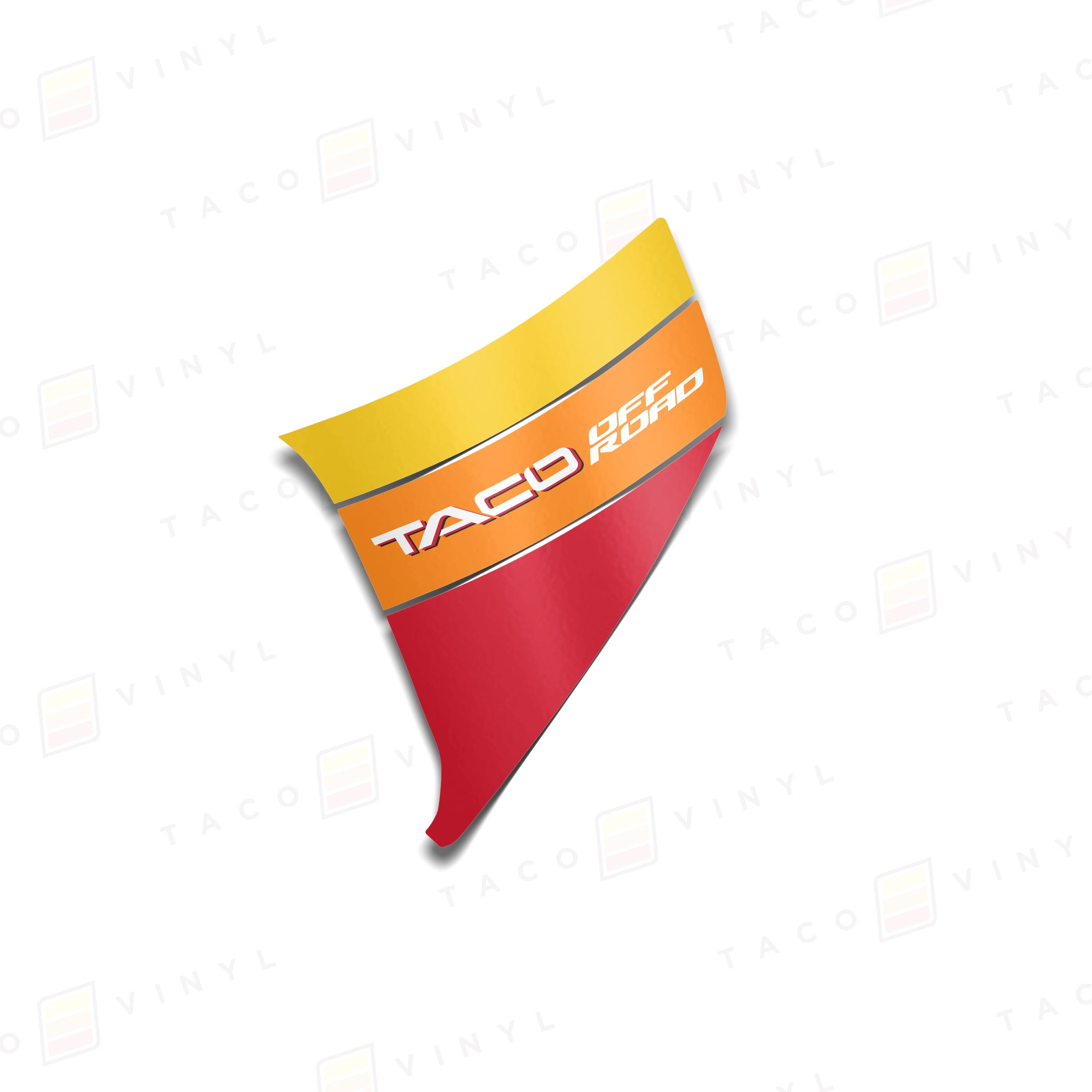 2024+  Lower Bedside Decals - Designed For Tacoma