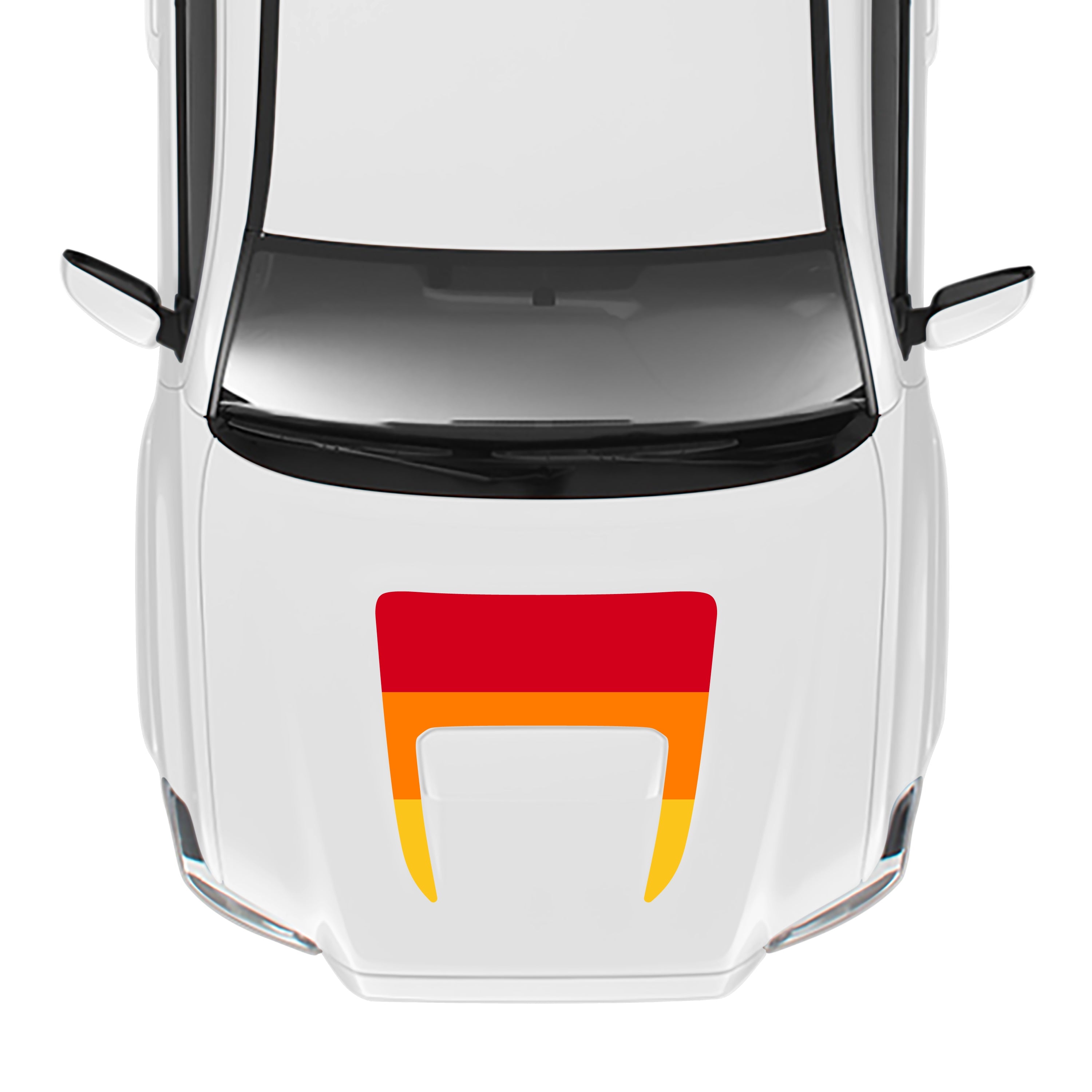 2016-23  Sport/Pro Checkered Hood Stamp For Tacoma