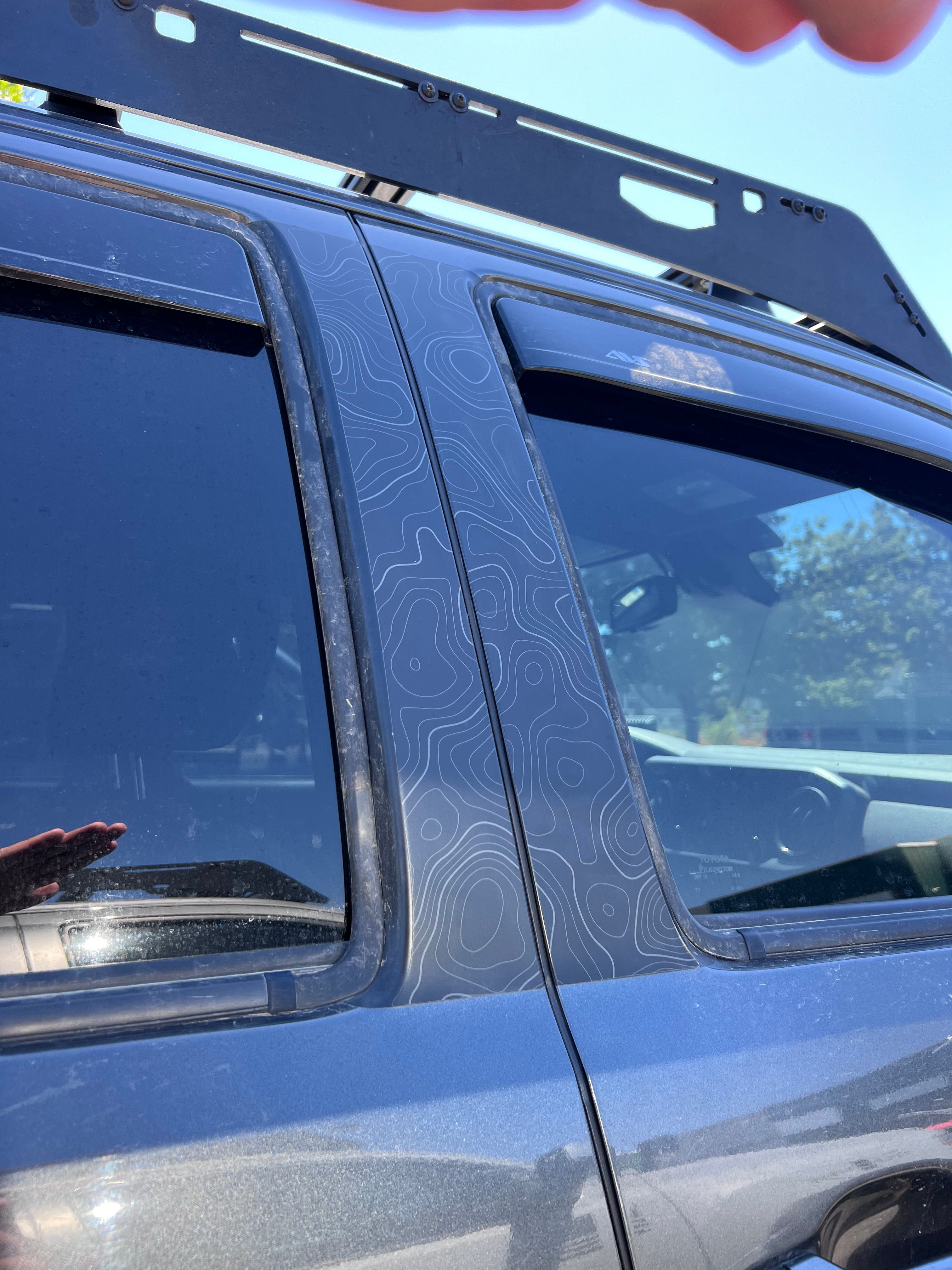 2016-23  Door Pillar Decals For Tacoma