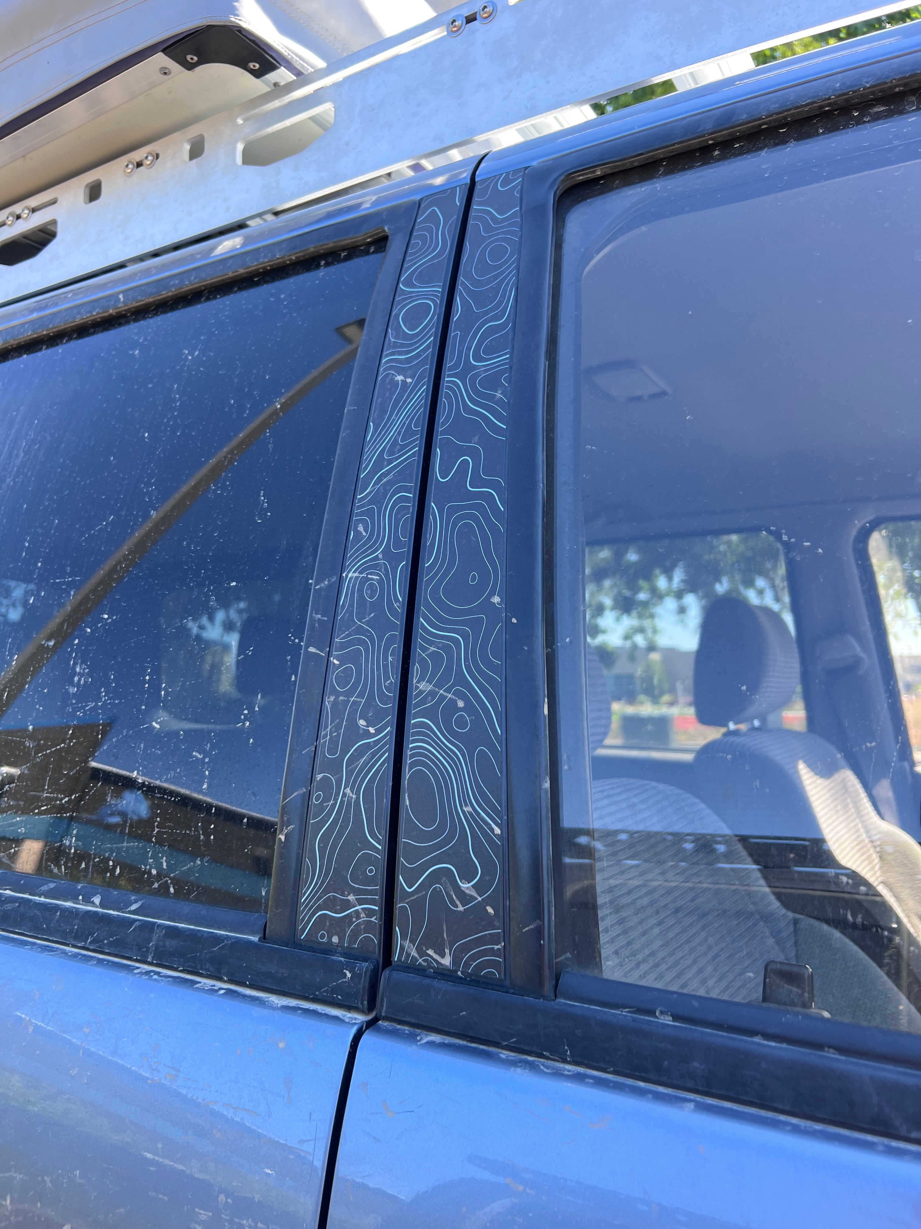1996-02  Door Pillar Decals For 4Runner