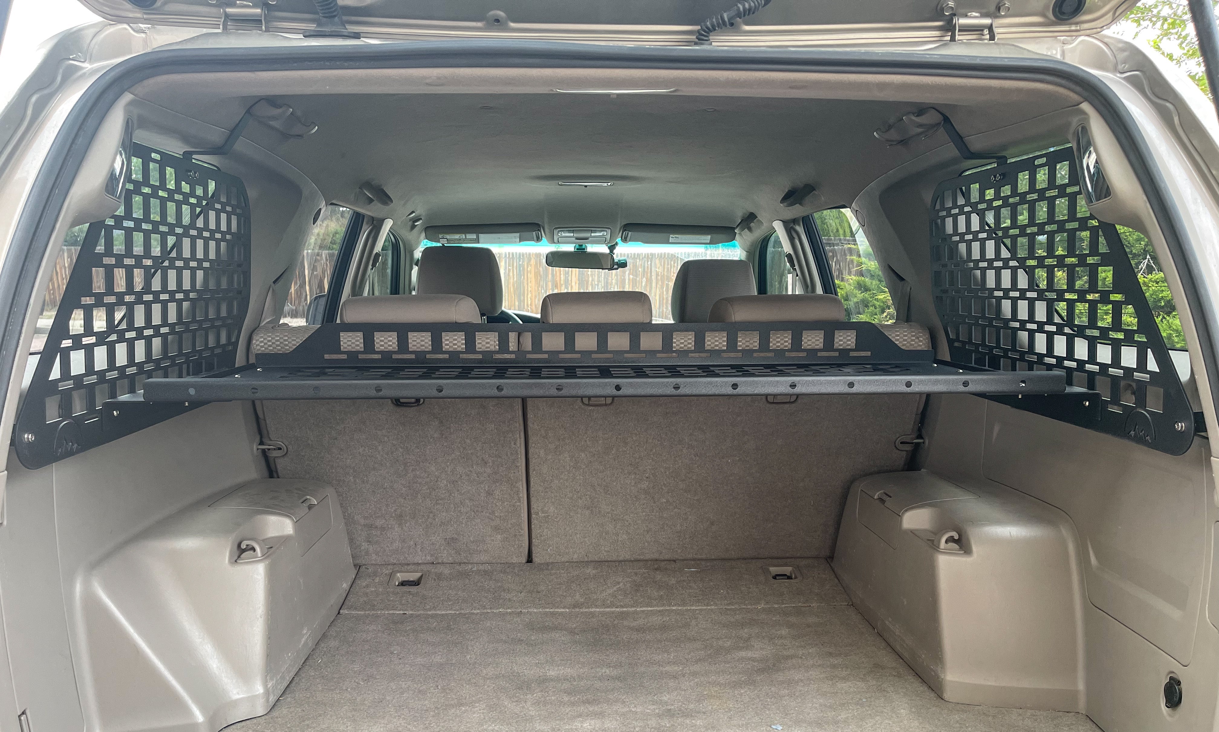 RADO MOLLE Cargo System | Molle Panels and Shelf For 4Runner 4G