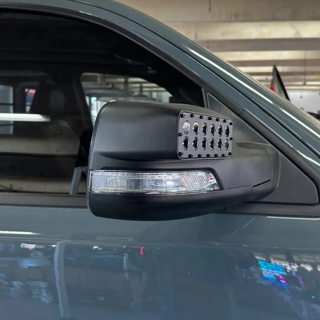 LED Off-Road Side Mirror Ditch Lights For 2019-2026 RAM 1500 DT