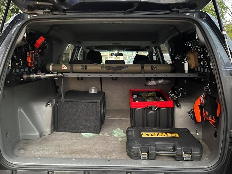 RADO MOLLE Cargo System | Molle Panels and Shelf For 4Runner 4G