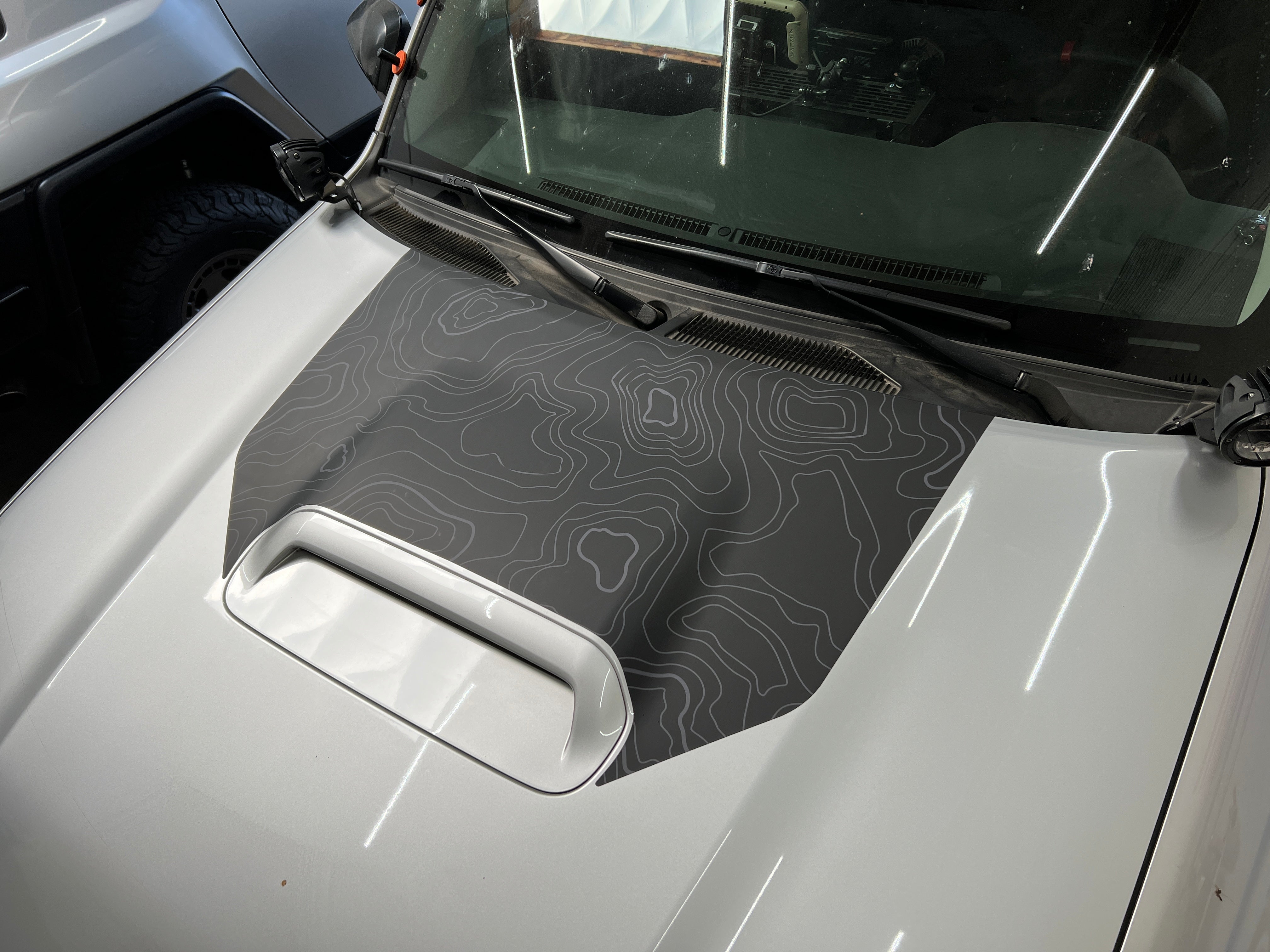 Scoop Stamp For 4Runner (5th gen)