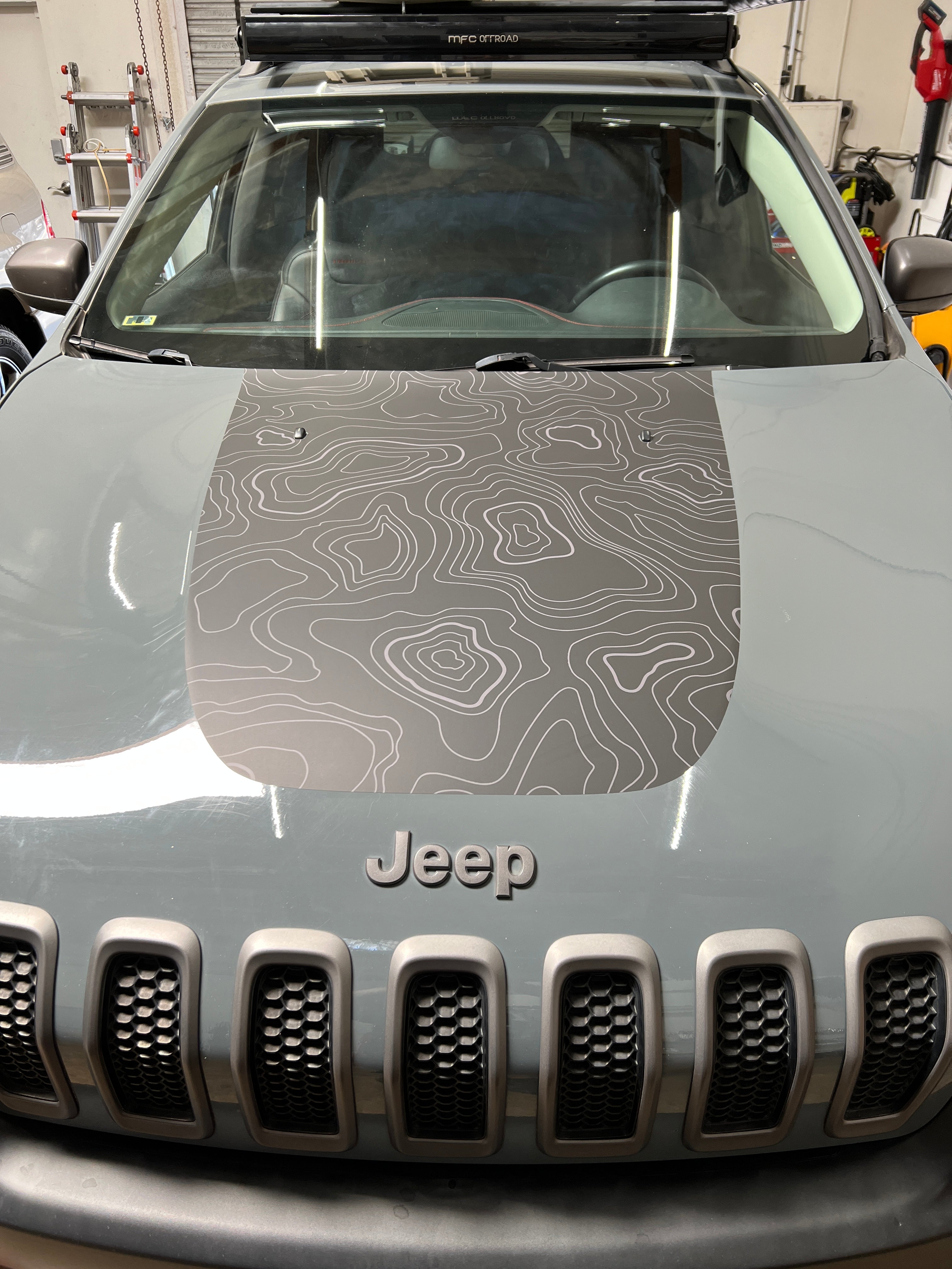 Hood Stamp For Jeep Cherokee KL (2014-2026)