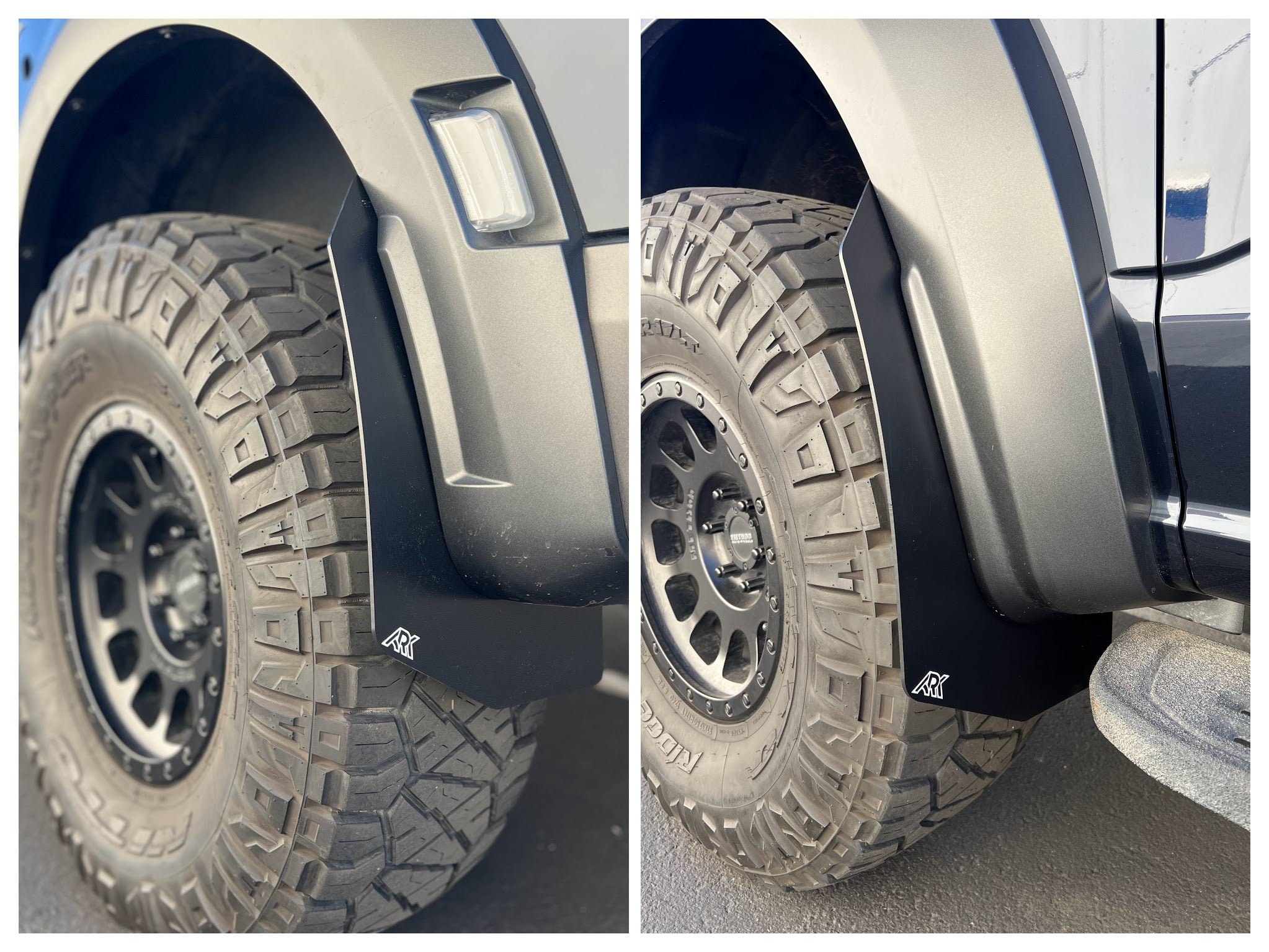 Mid Mud Flaps For 2021+ Ford Raptor
