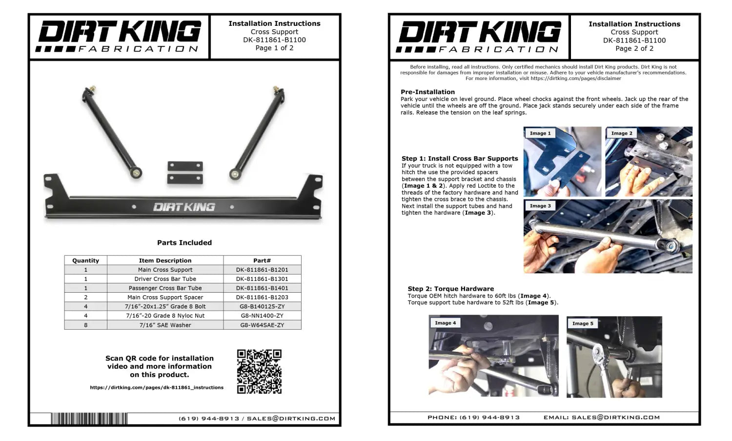 Shackle & Hanger Kit