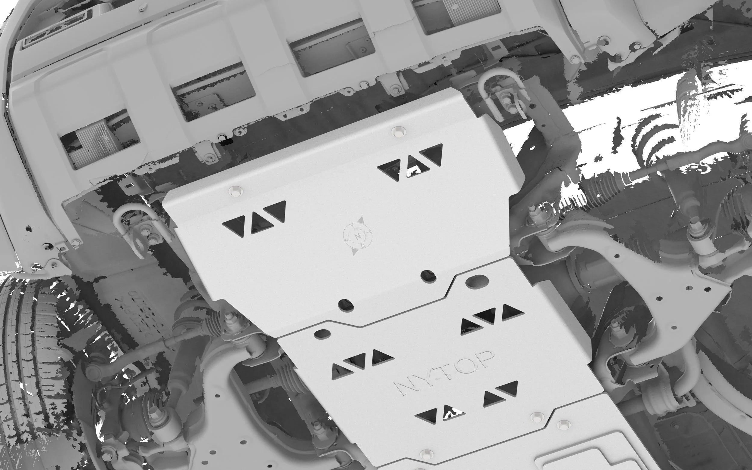 NYTOP Skid Plate Assembly For 2025-Current Toyota 4Runner