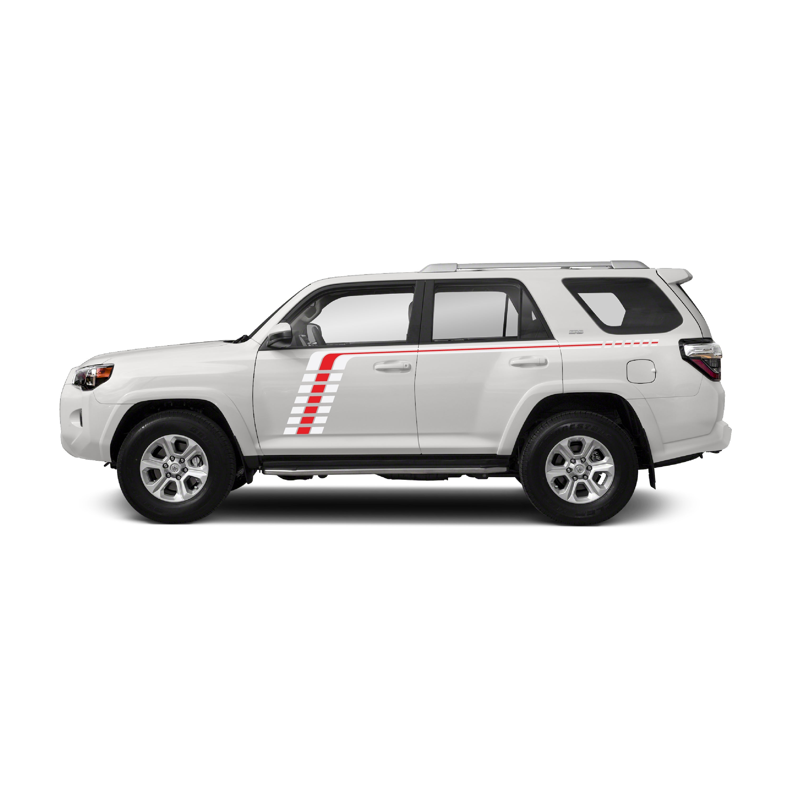 2010+  Checkered Stripe Kit For 4Runner