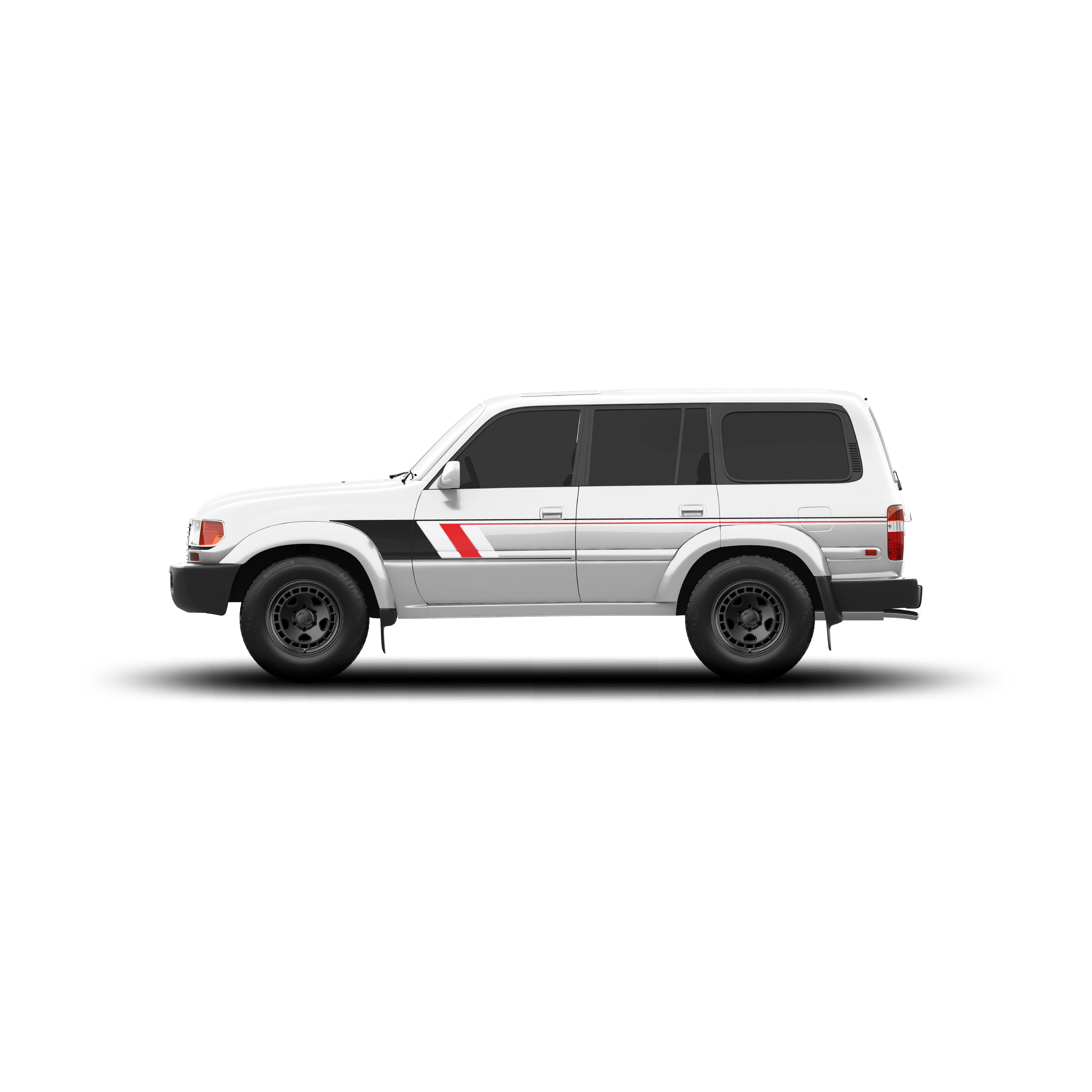 Retro Stripes For 80 Series Land Cruiser