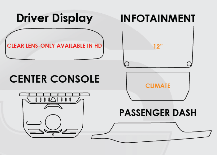 Screen ProTech Kit For Jeep Grand Wagoneer