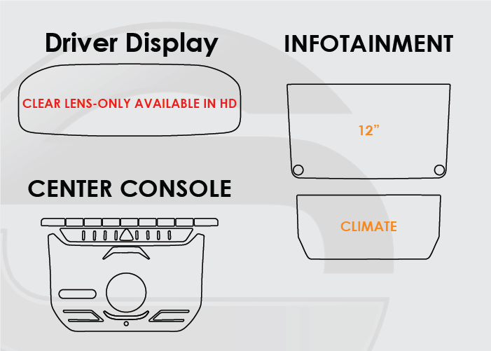 Screen ProTech Kit For Jeep Grand Wagoneer