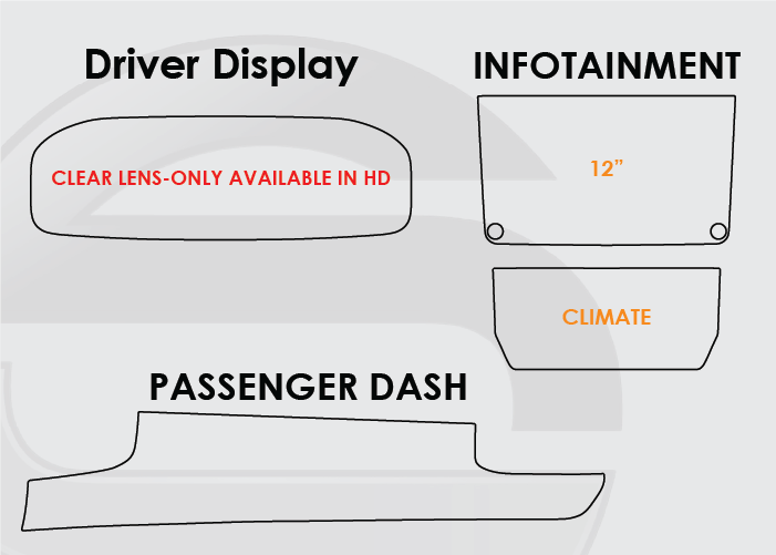 Screen ProTech Kit For Jeep Grand Wagoneer