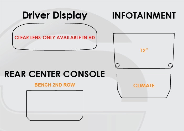 Screen ProTech Kit For Jeep Grand Wagoneer
