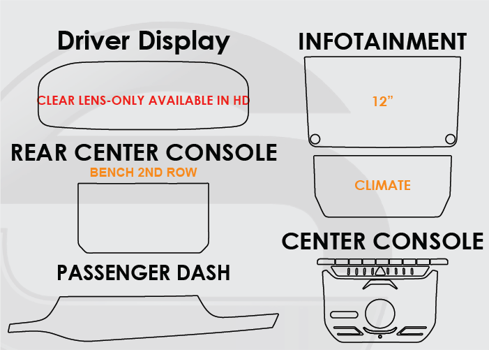 Screen ProTech Kit For Jeep Grand Wagoneer