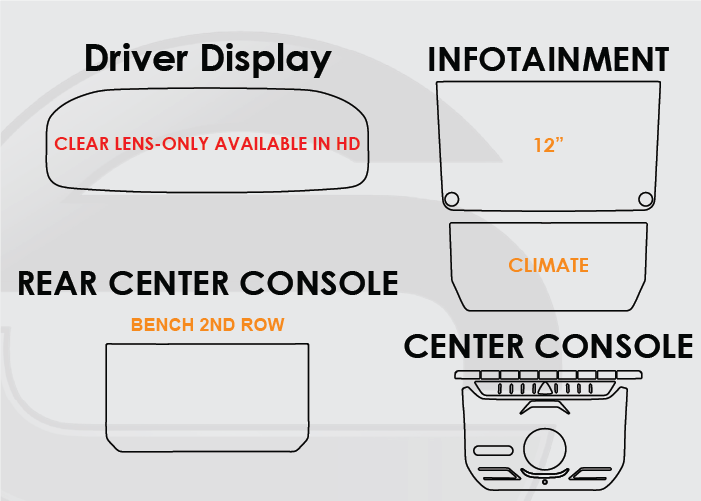 Screen ProTech Kit For Jeep Grand Wagoneer
