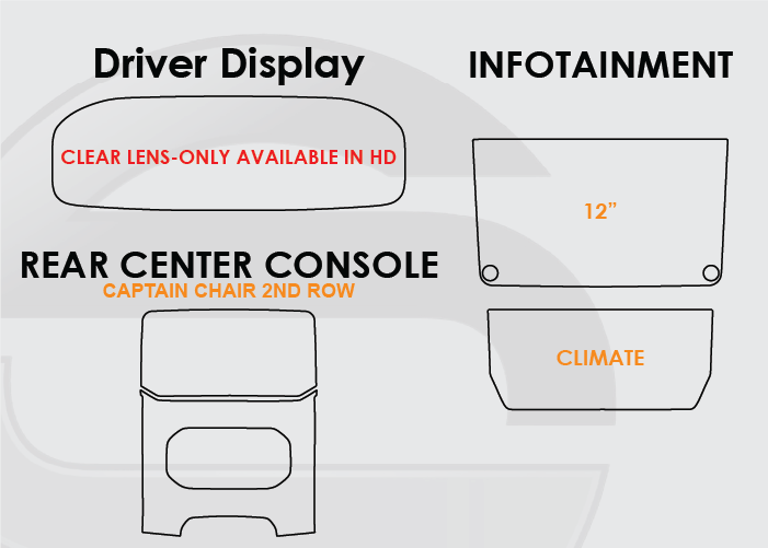 Screen ProTech Kit For Jeep Grand Wagoneer