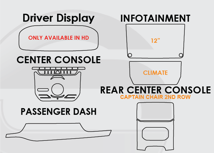 Screen ProTech Kit For Jeep Grand Wagoneer