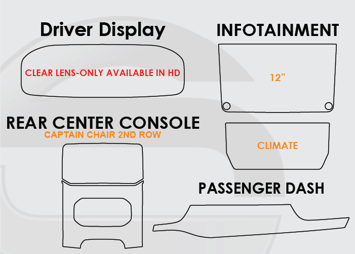 Screen ProTech Kit For Jeep Grand Wagoneer