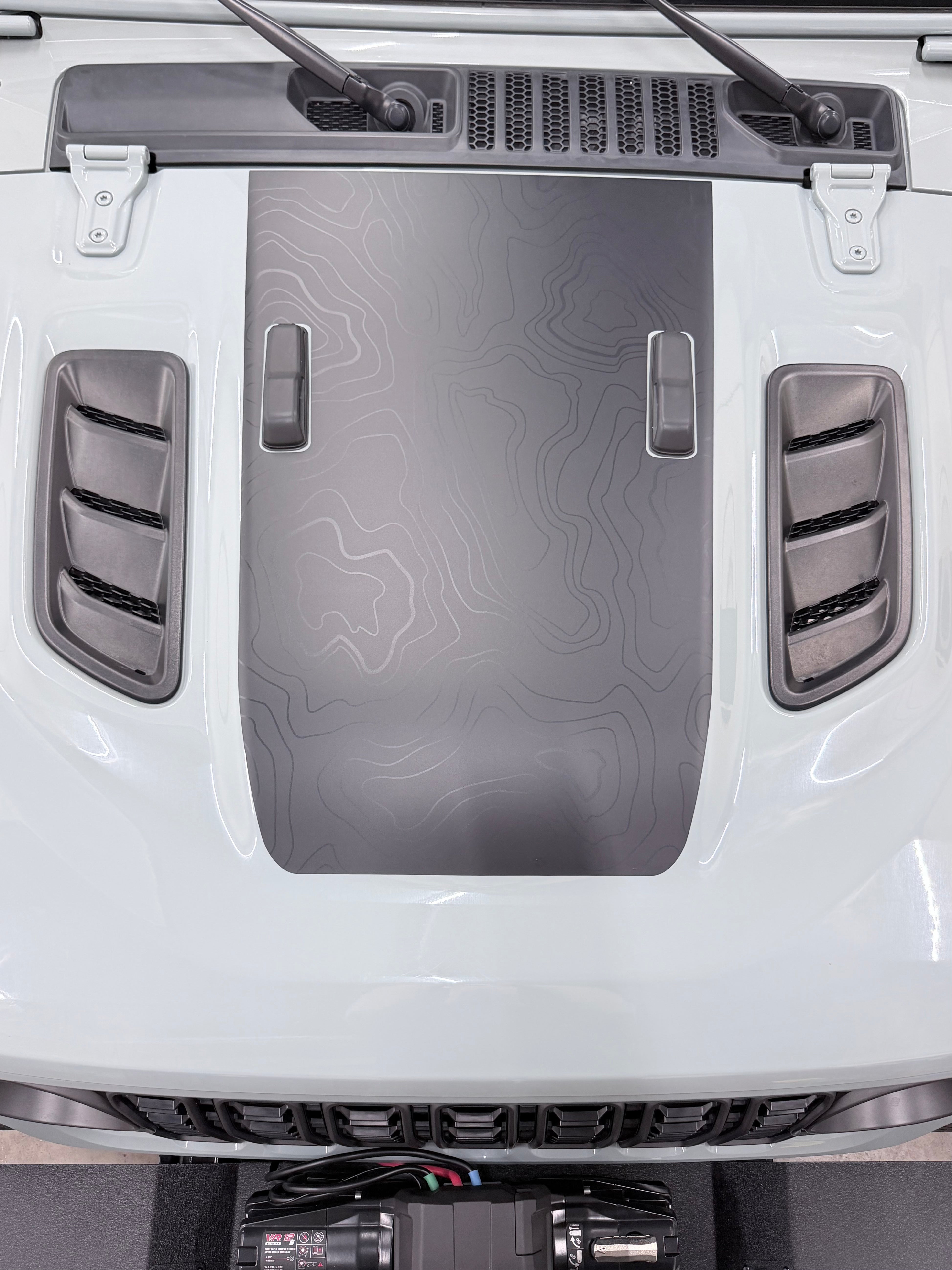 Hood Stamp For Jeep Wrangler Rubicon JL (2018-2026)