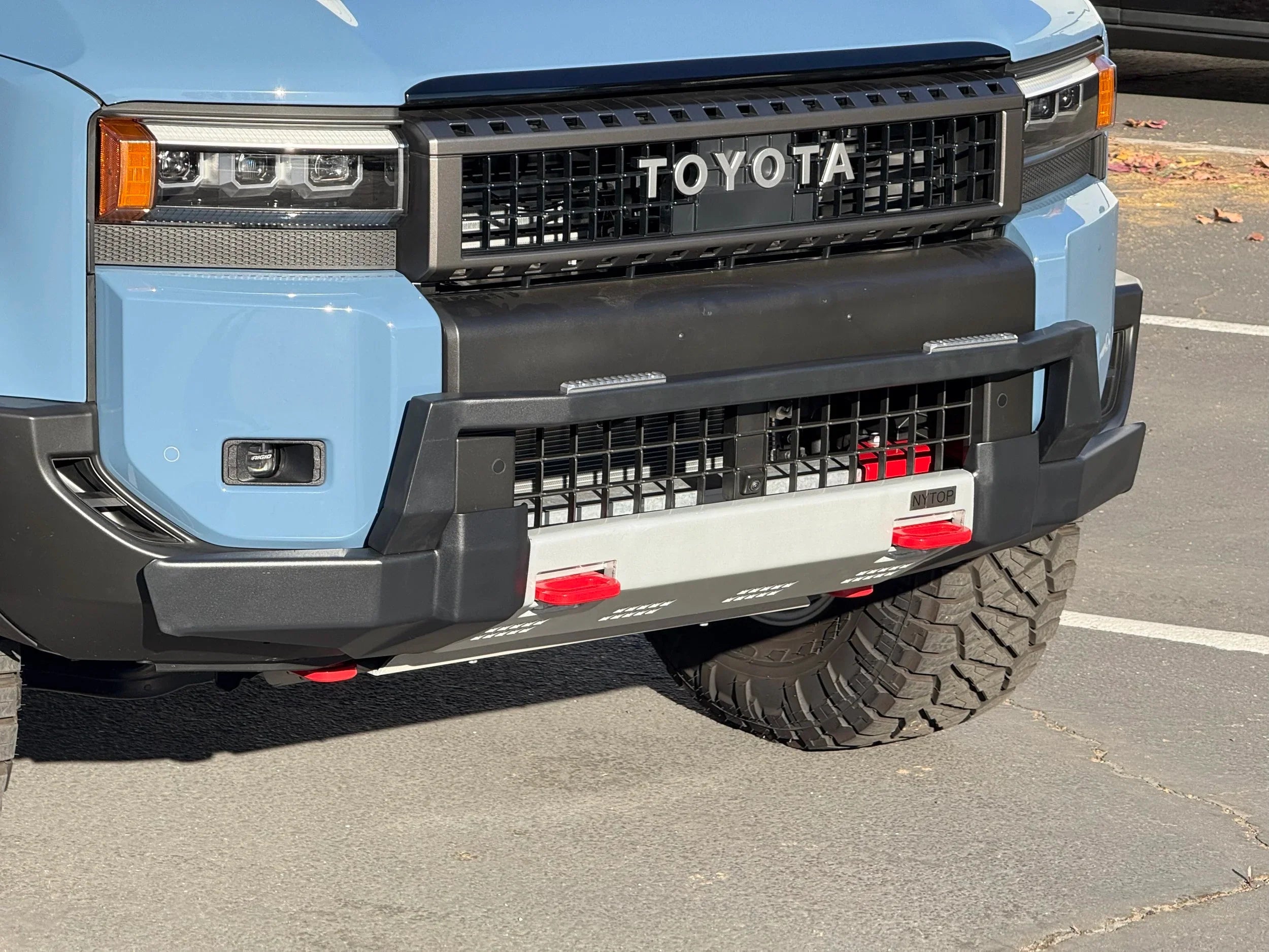 NYTOP Front Hybrid Bumper Bull Bar For 2024-Current Toyota Land Cruiser