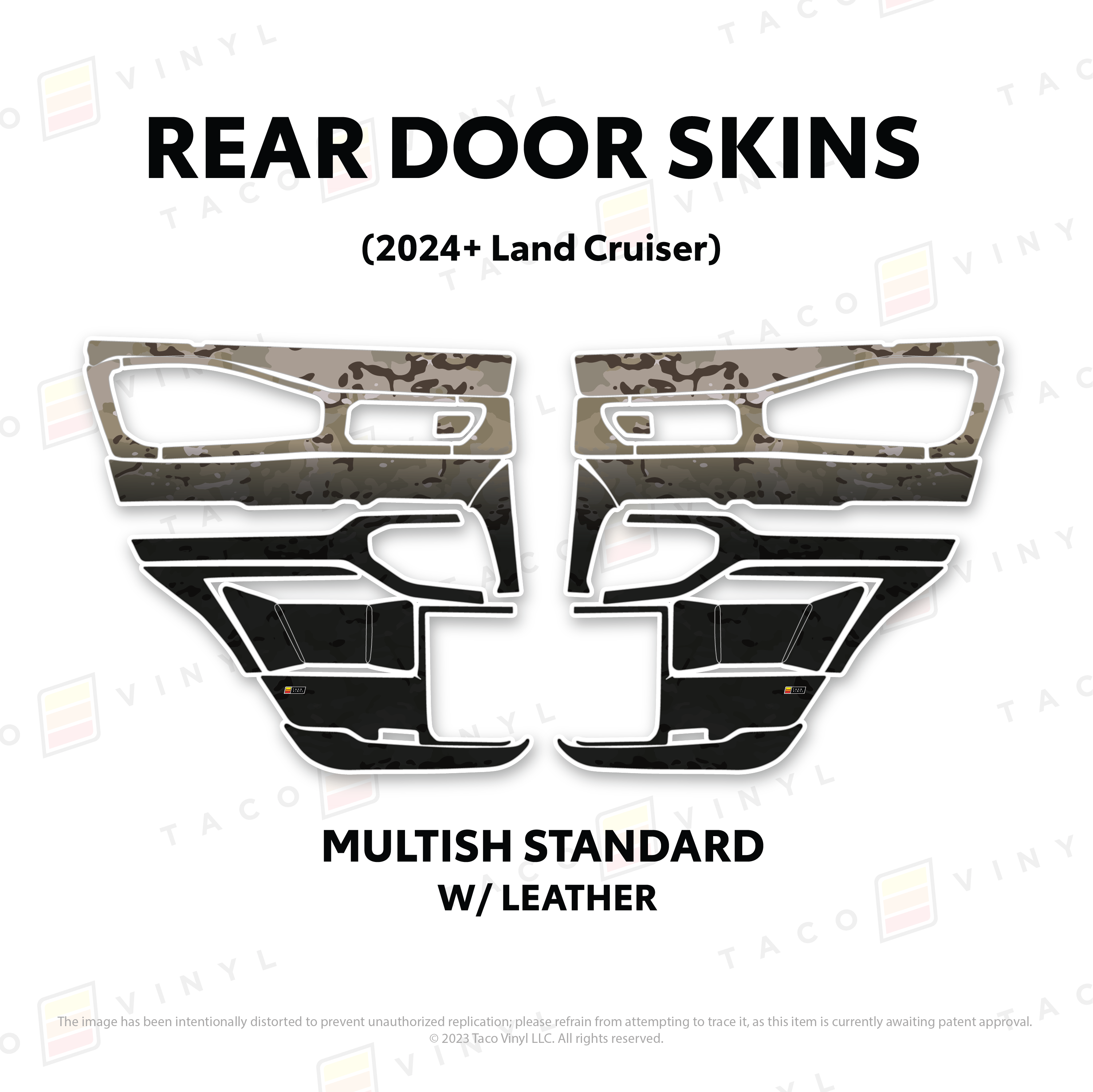 2025+  Door Skins For Land Cruiser 250