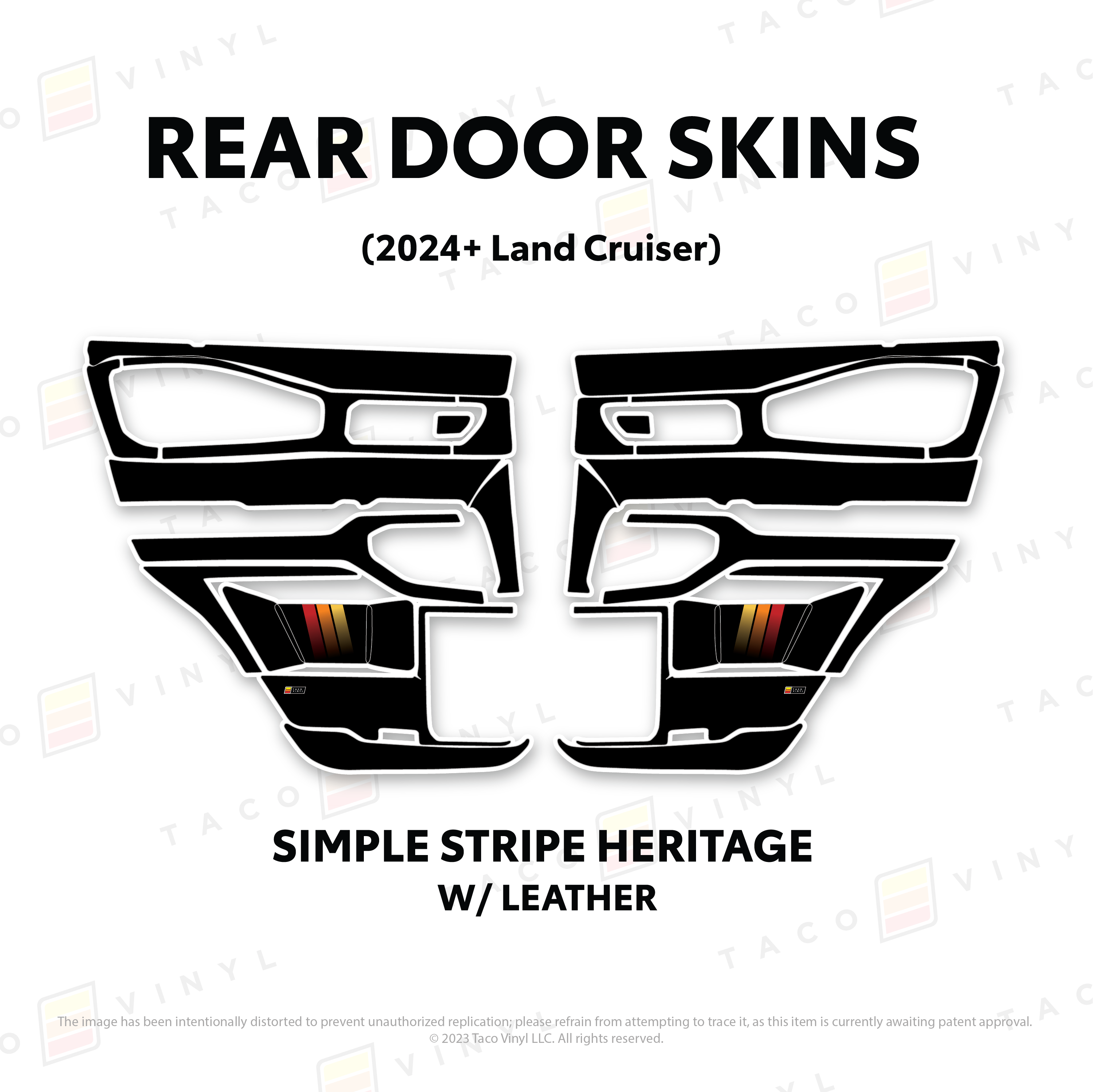 2025+  Door Skins For Land Cruiser 250