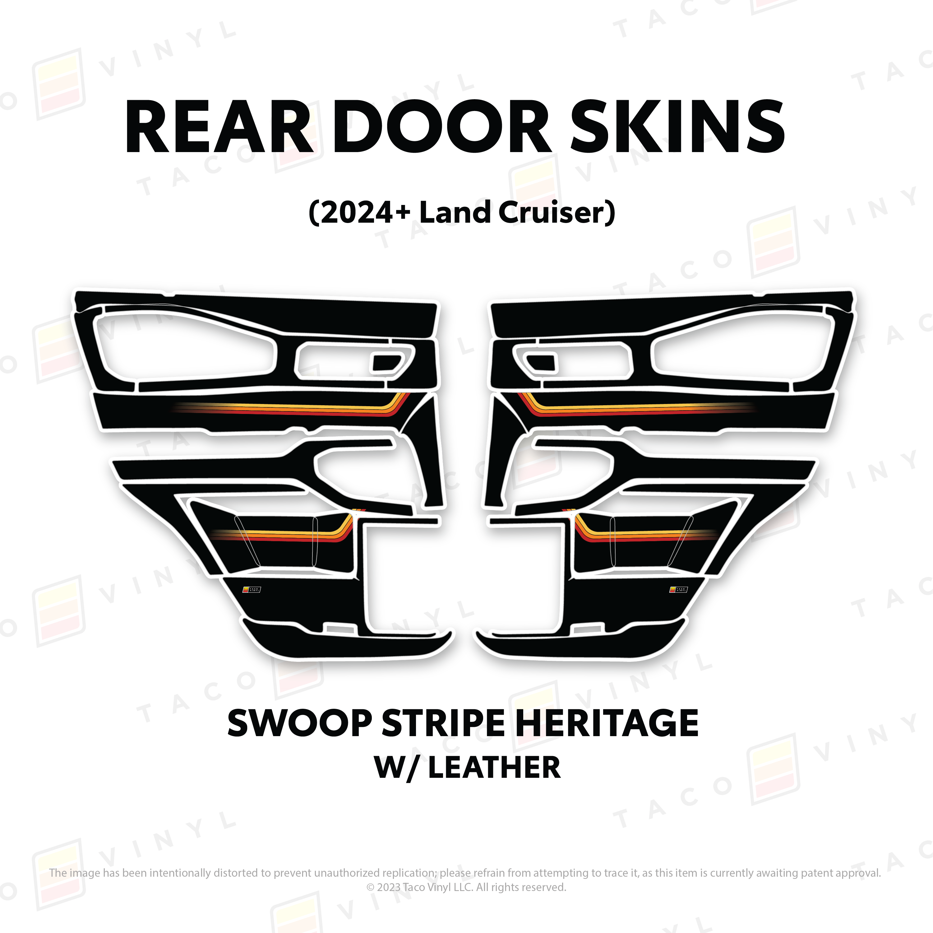 2025+  Door Skins For Land Cruiser 250