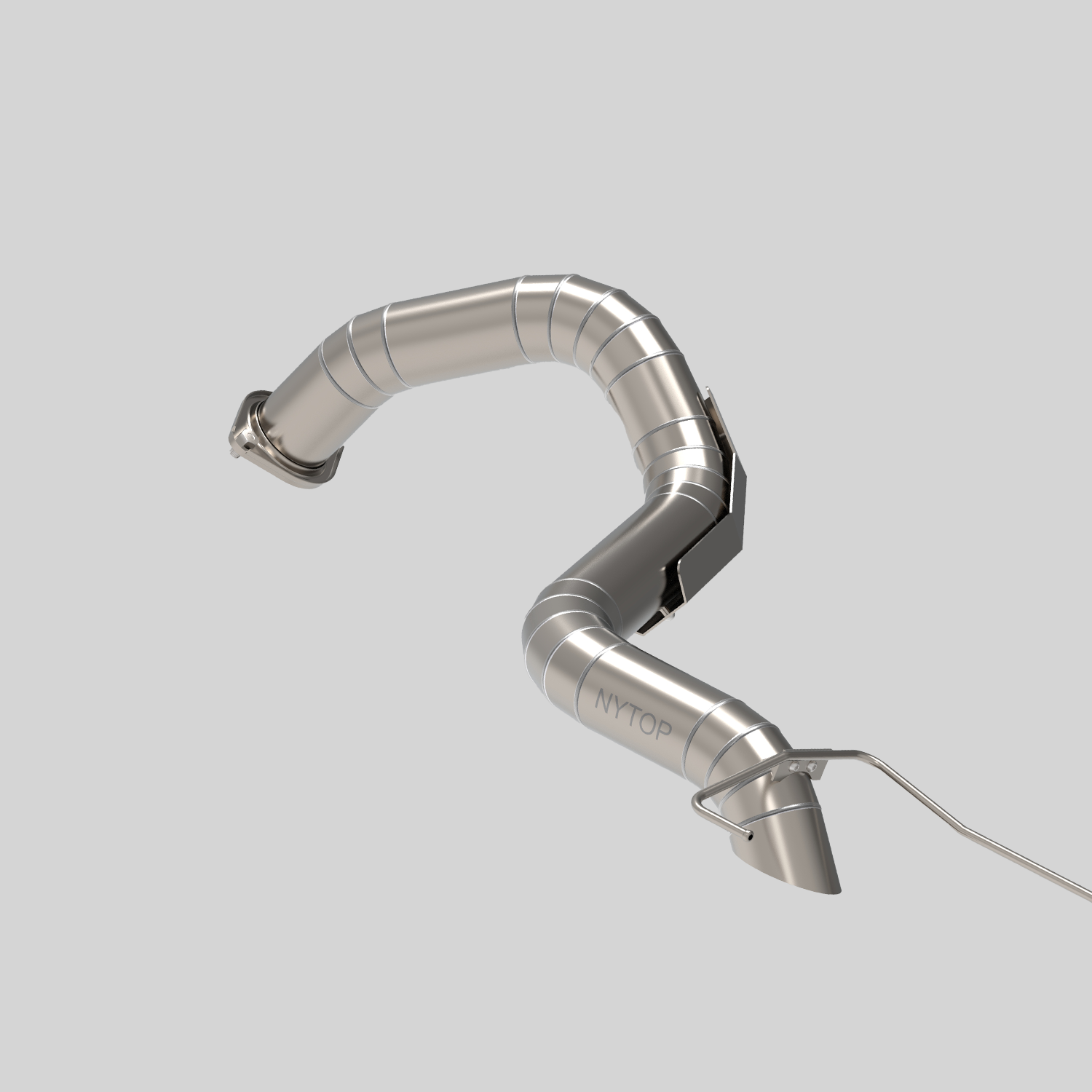 NYTOP Titanium Axle Dump Exhaust For 2024-Current Lexus GX550/Toyota Land Cruiser