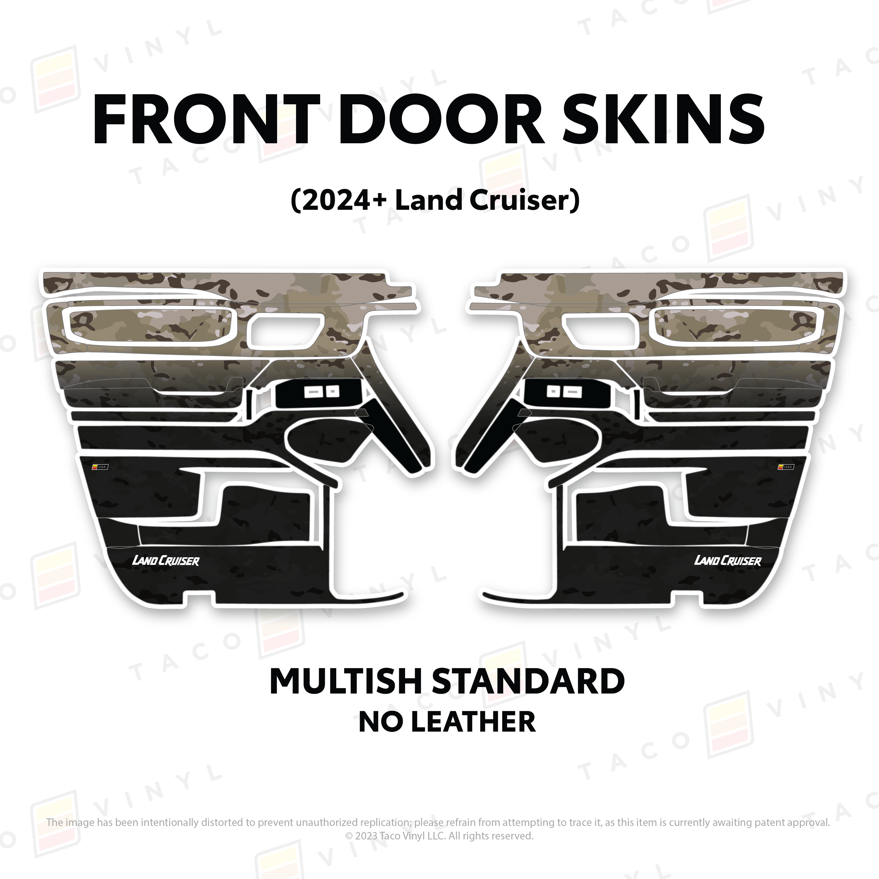 2025+  Door Skins For Land Cruiser 250