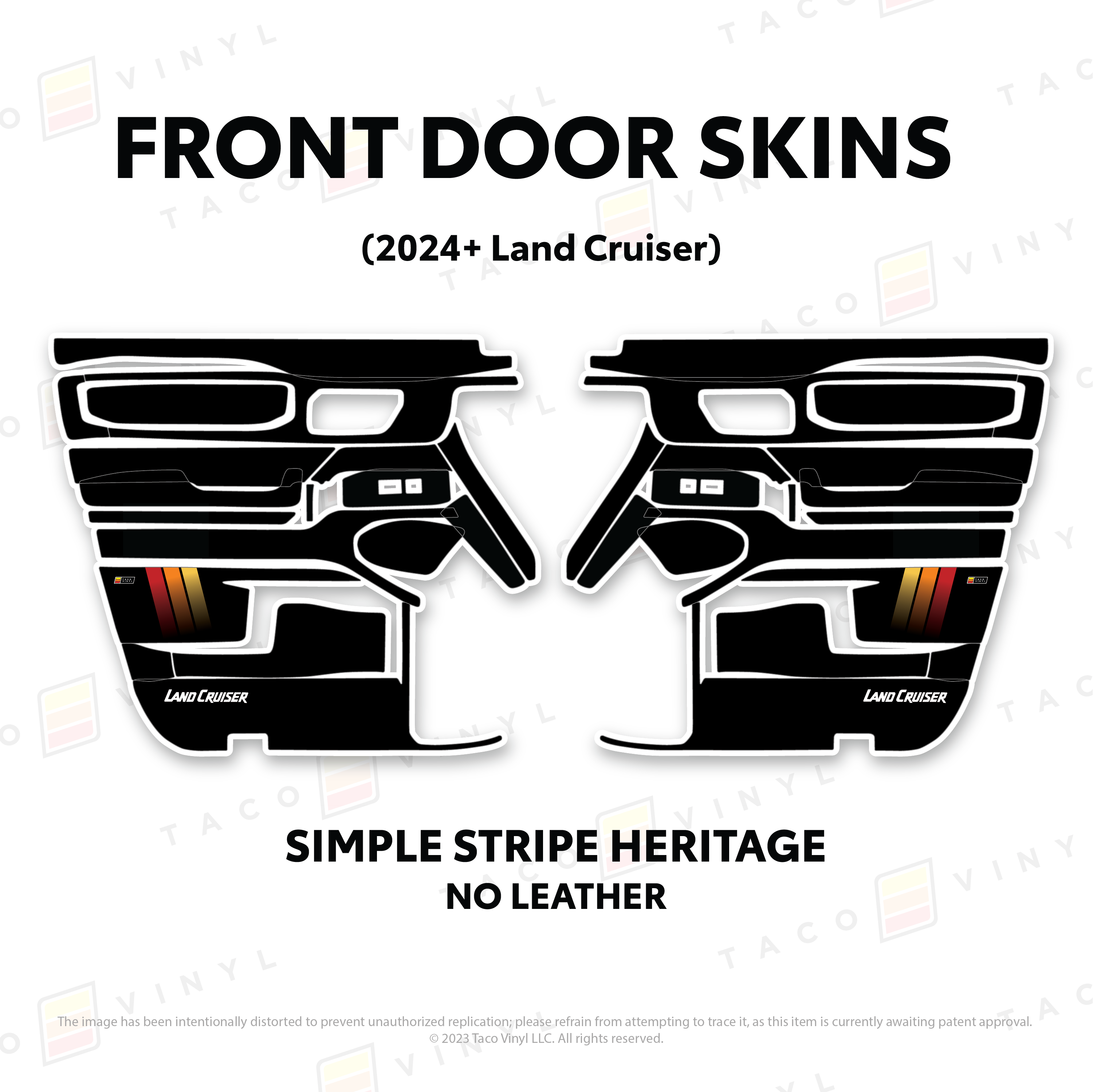 2025+  Door Skins For Land Cruiser 250