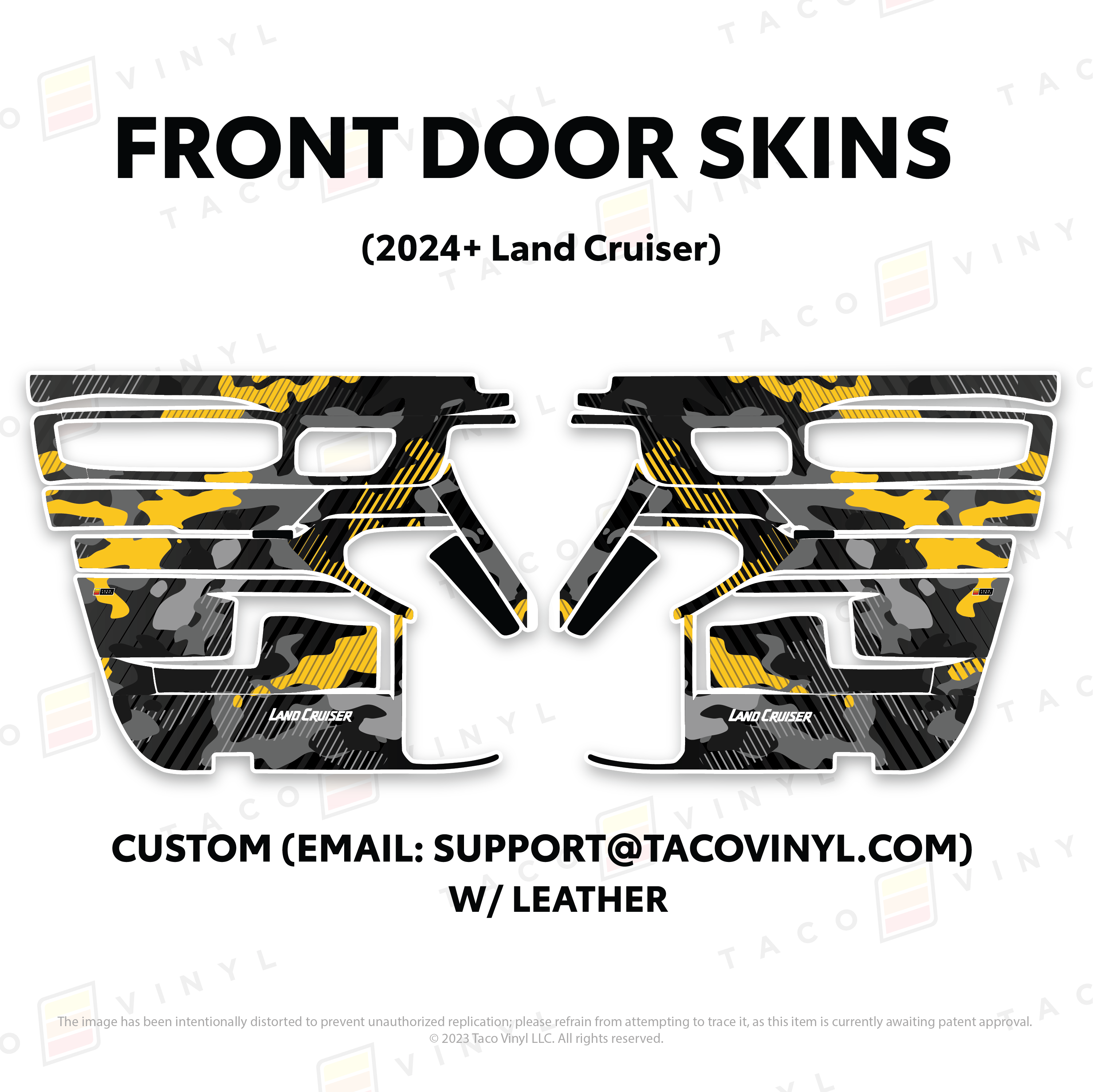 2025+  Door Skins For Land Cruiser 250