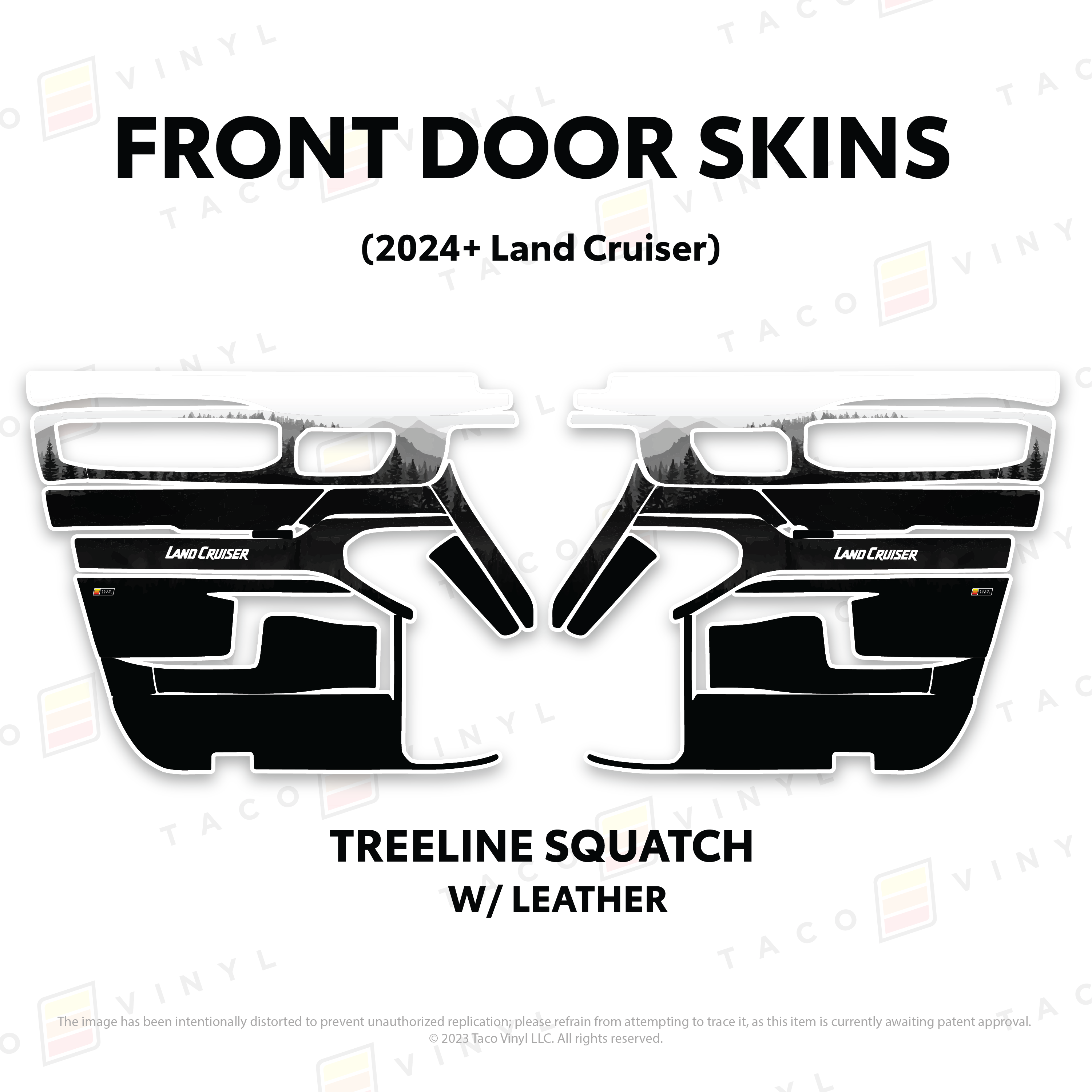 2025+  Door Skins For Land Cruiser 250