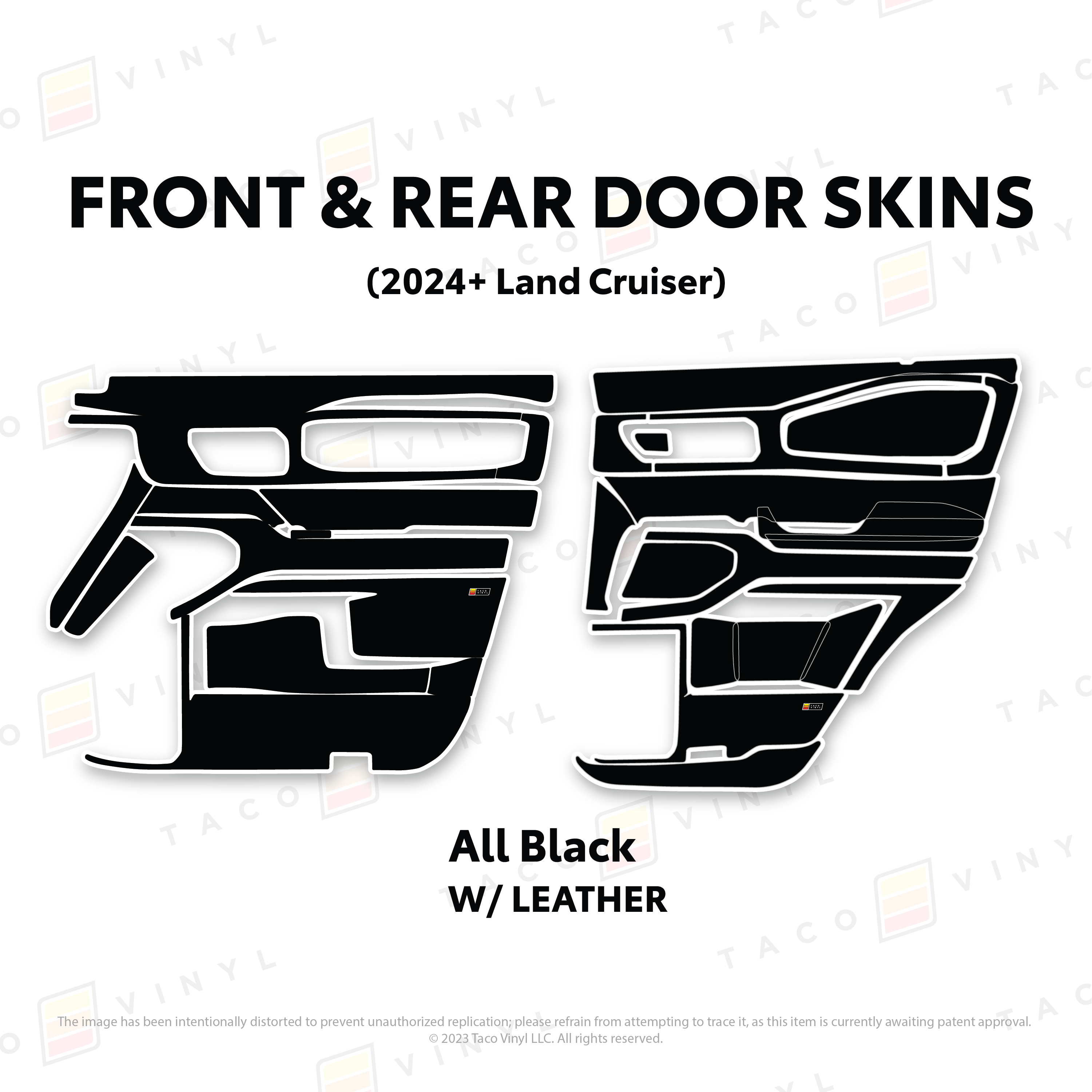 2025+  Door Skins For Land Cruiser 250